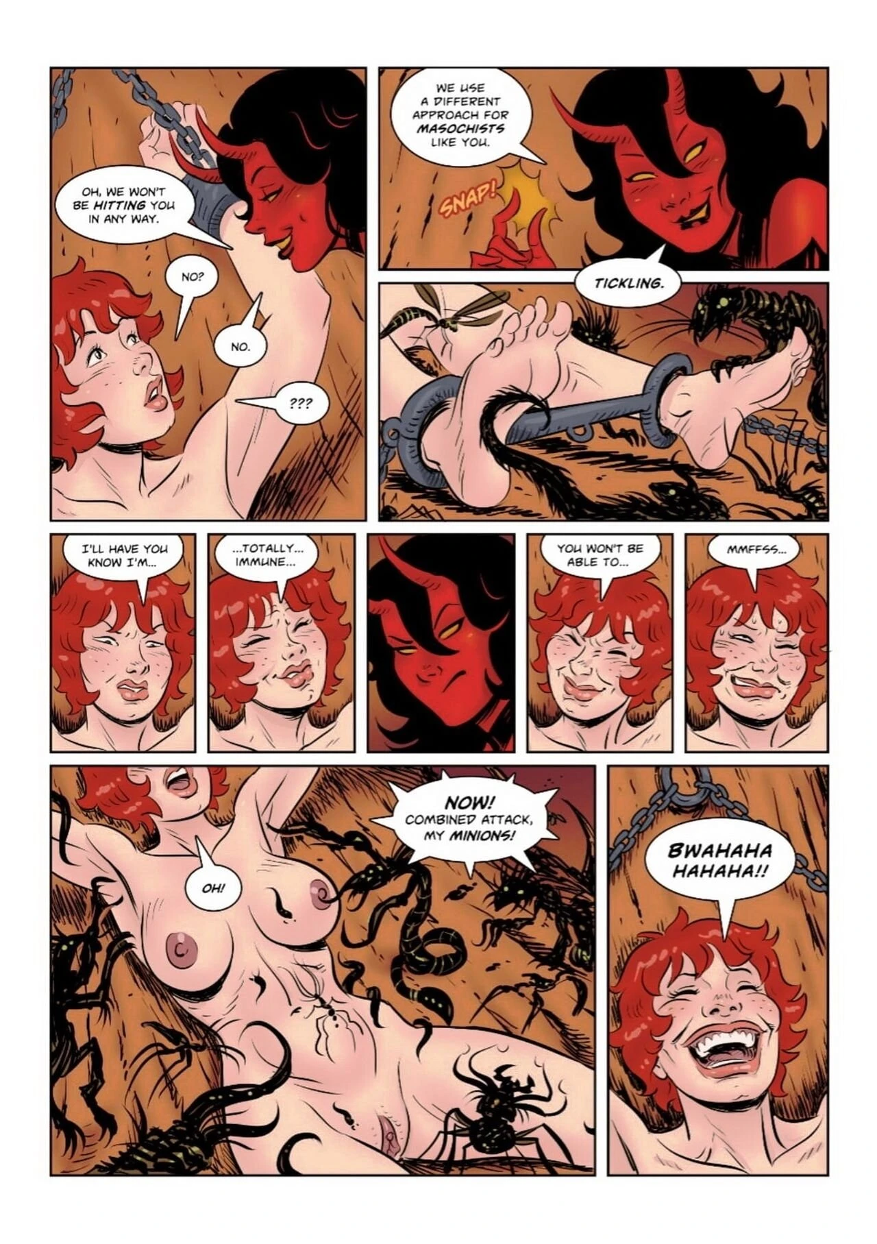 Tickles porn comic picture 5