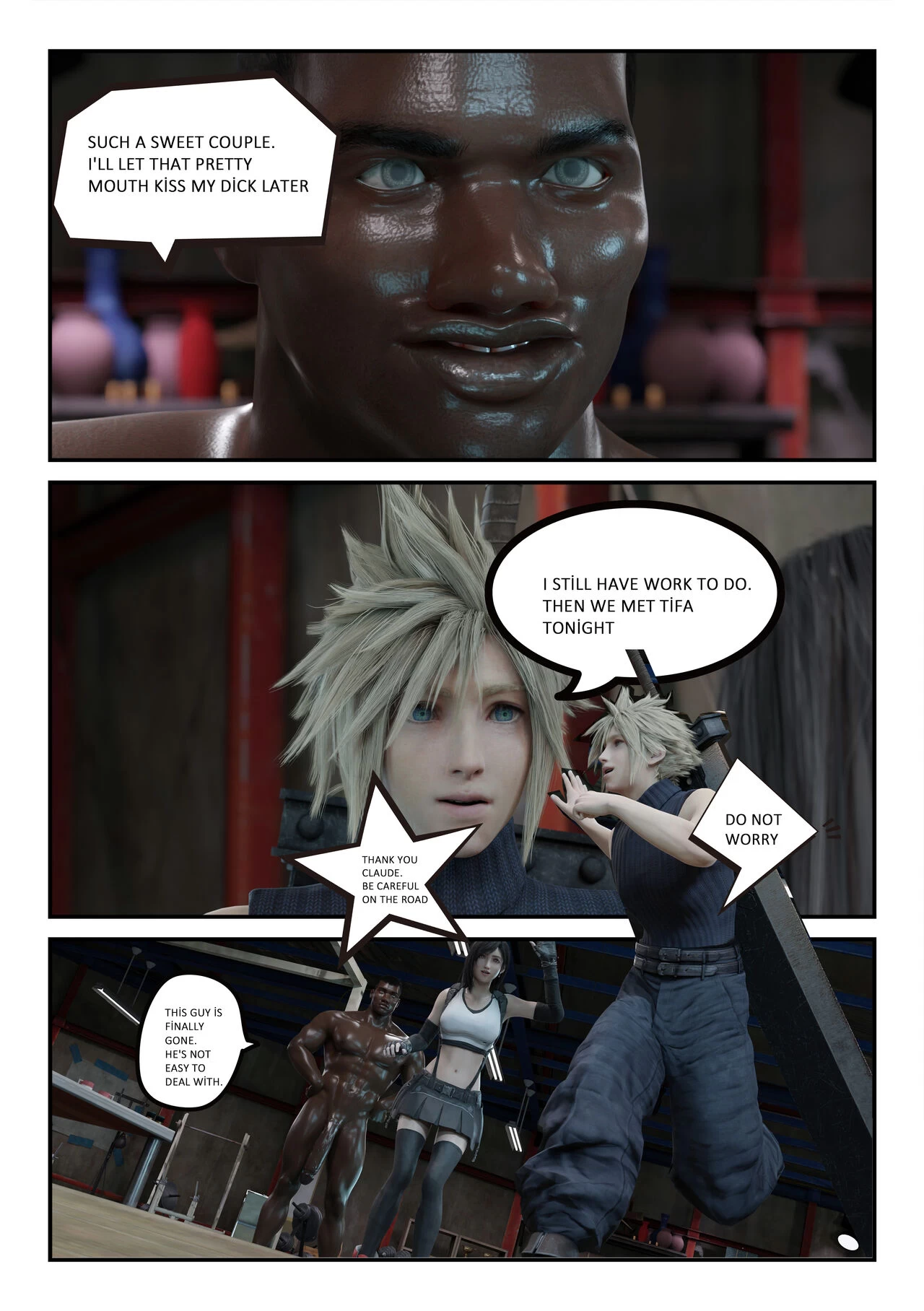 Tifa enhancement plan porn comic picture 13