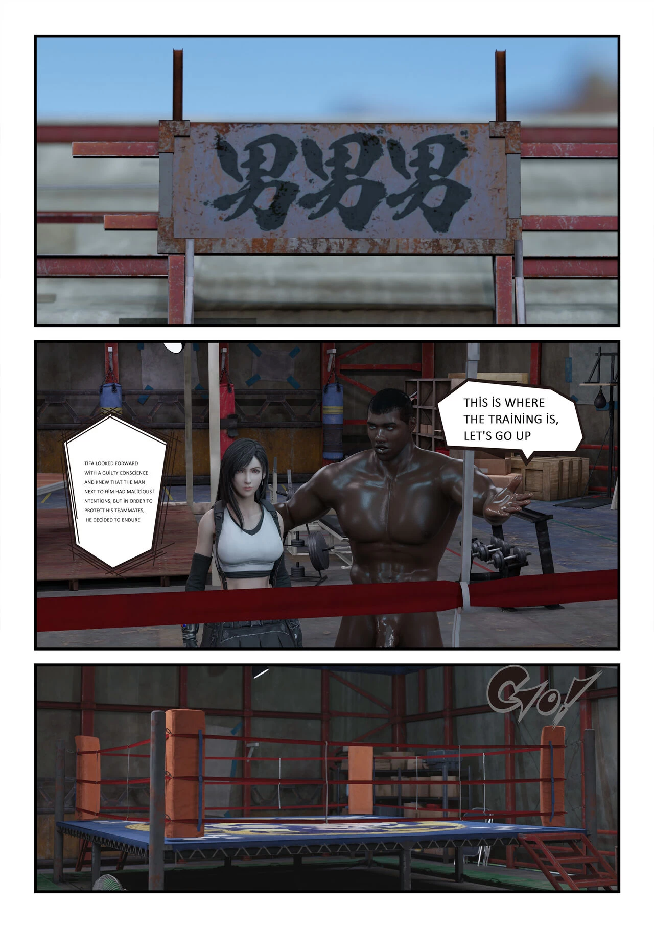 Tifa enhancement plan porn comic picture 14