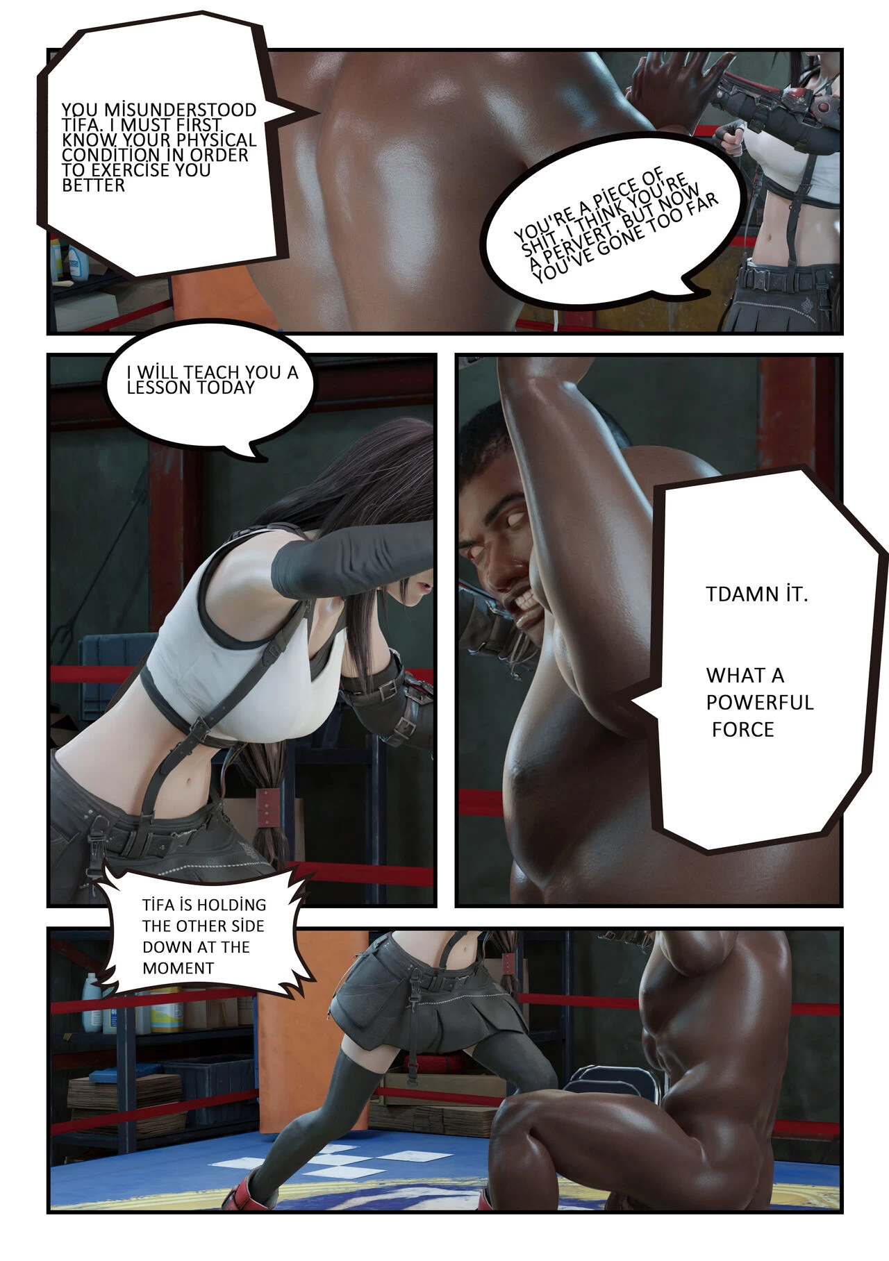 Tifa enhancement plan porn comic picture 18