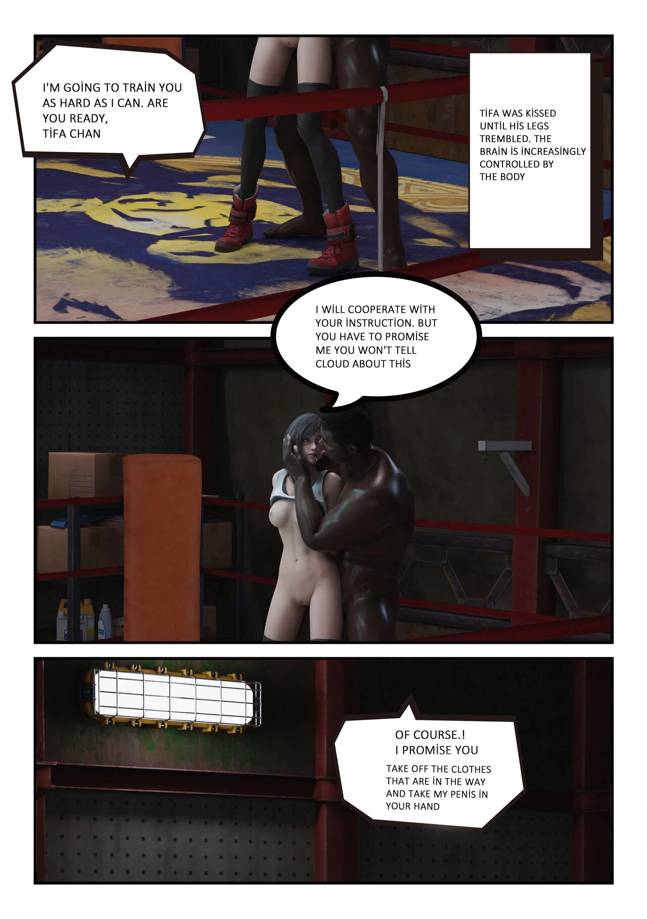 Tifa enhancement plan porn comic picture 28