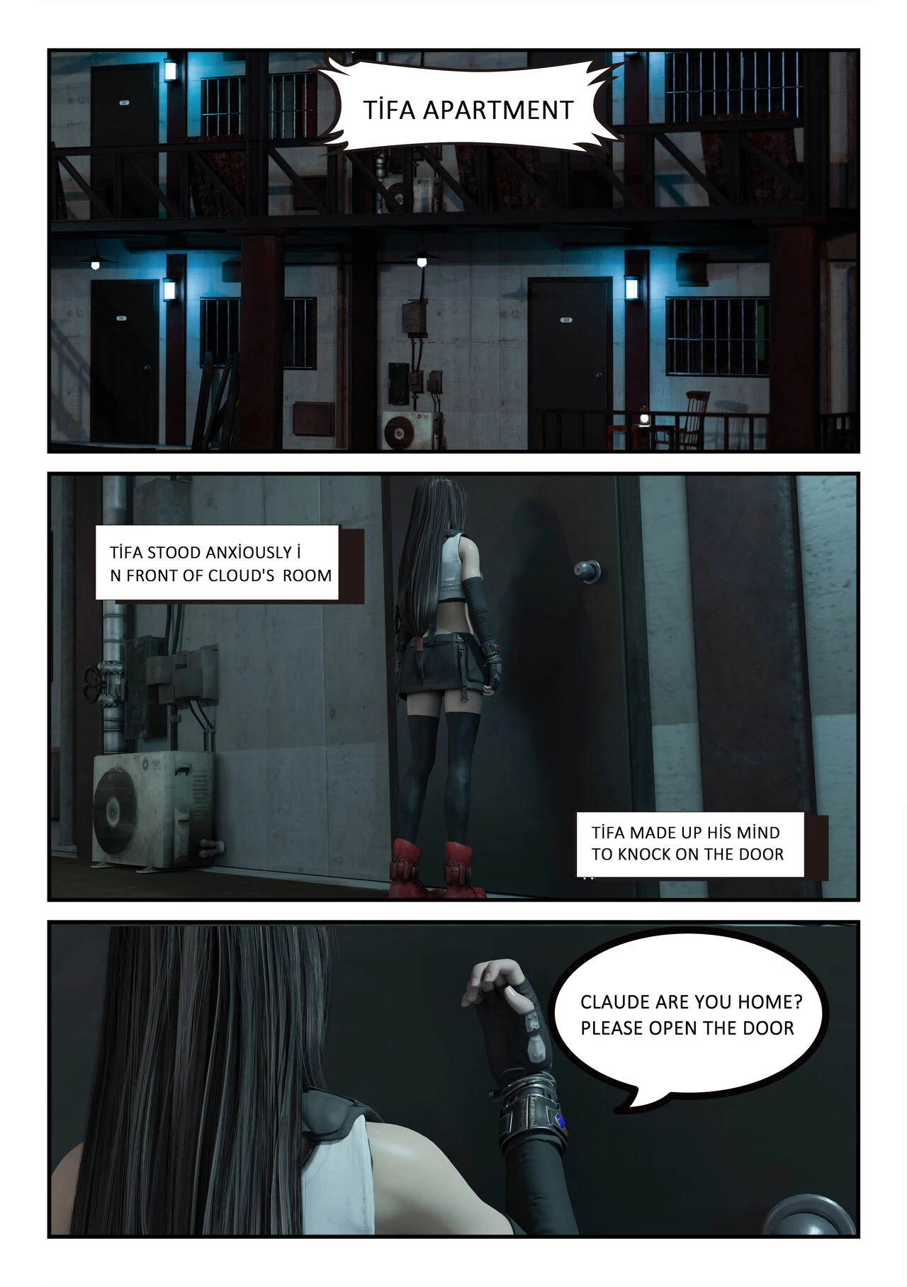 Tifa enhancement plan porn comic picture 3