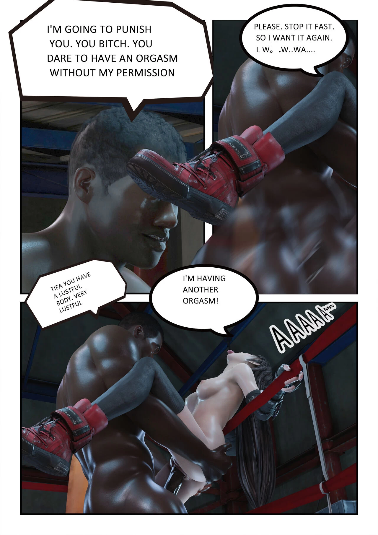 Tifa enhancement plan porn comic picture 41