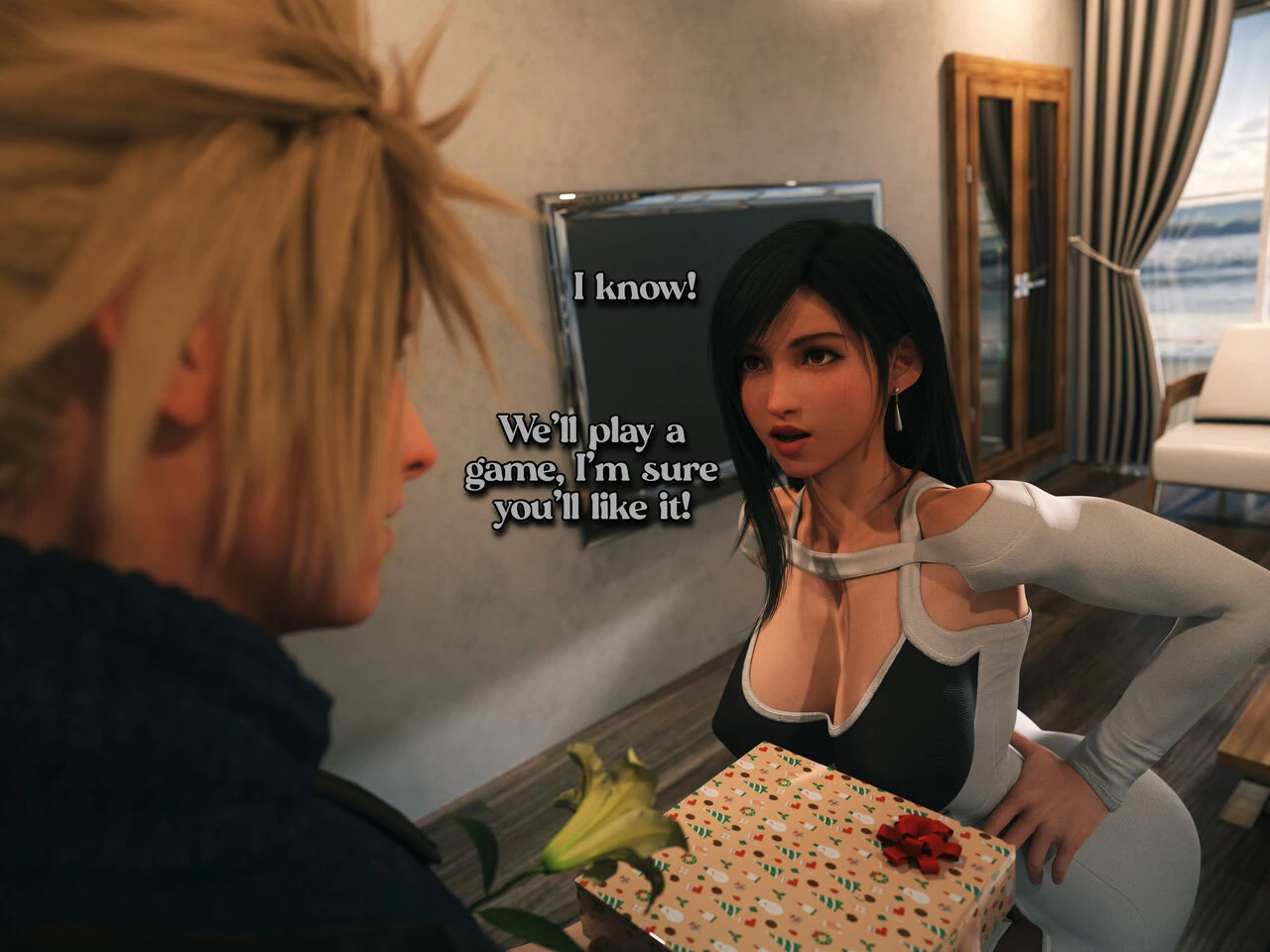 Tifa, Jessie & Cloud NTR porn comic picture 3