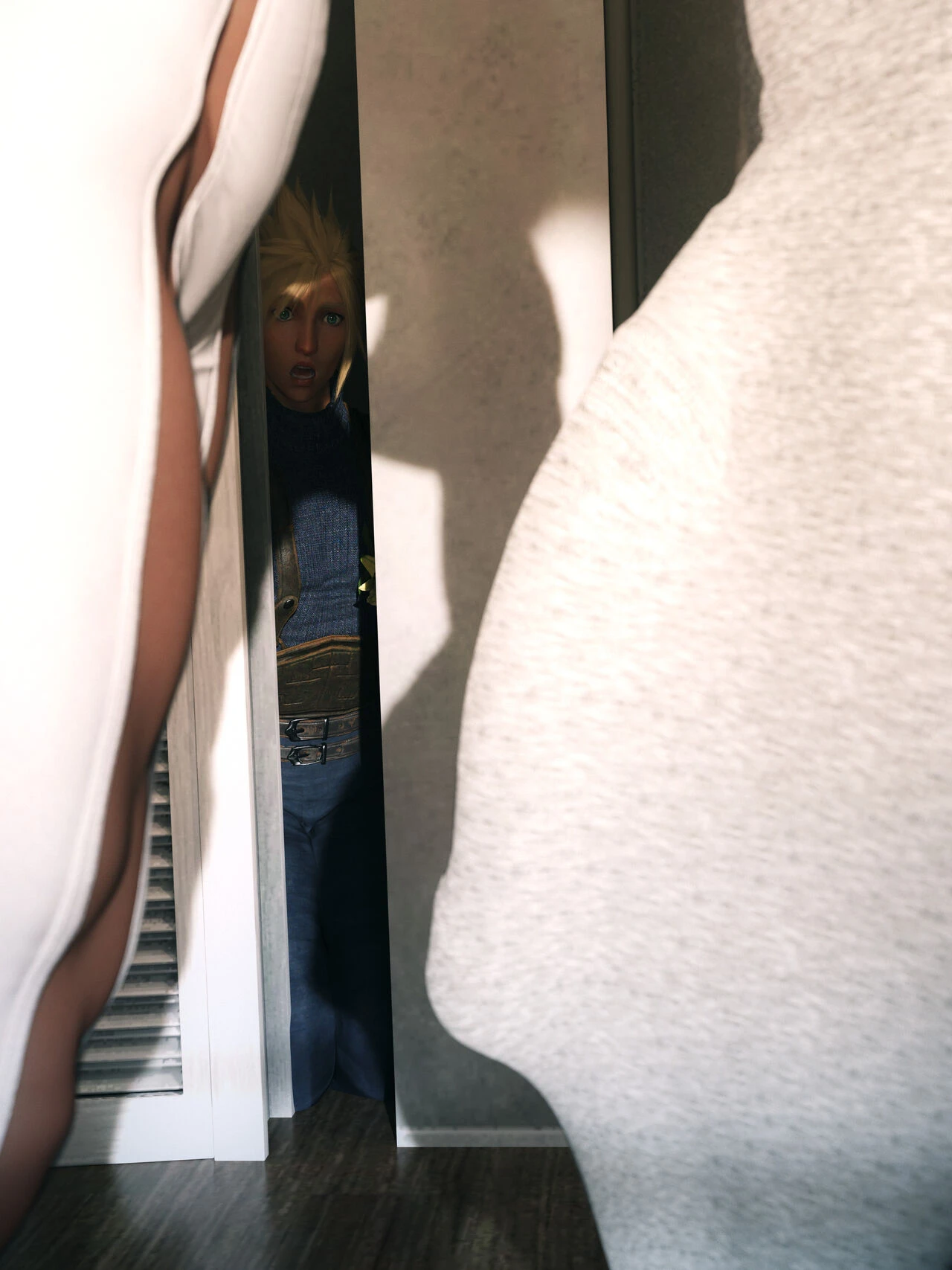 Tifa, Jessie & Cloud NTR porn comic picture 7