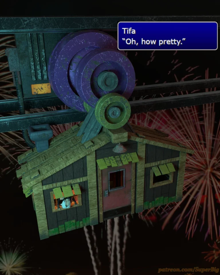 Tifa's Date porn comic picture 2