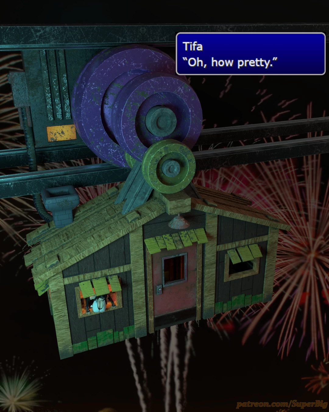 Tifa's Date porn comic picture 2