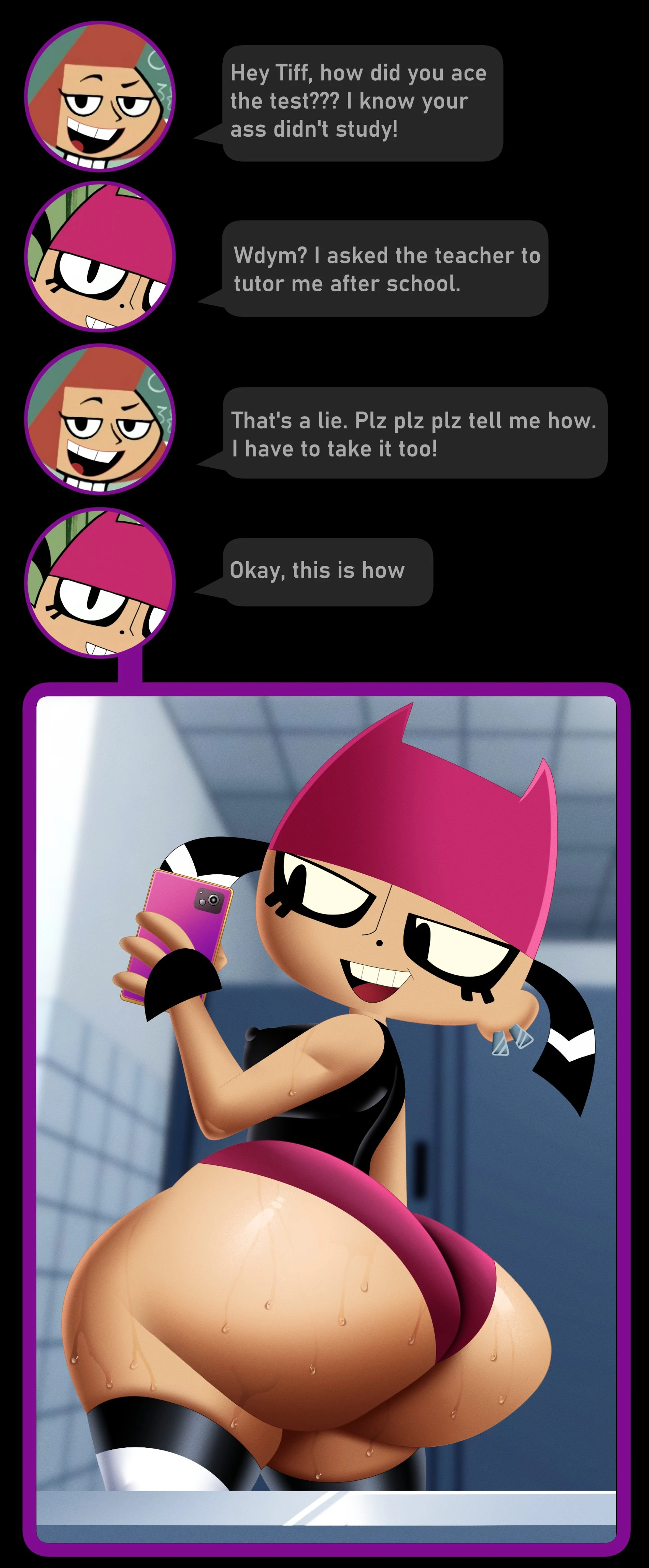 Tiff Crust School Thot porn comic picture 9