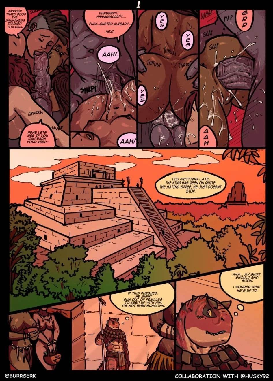 Tight Security porn comic picture 2