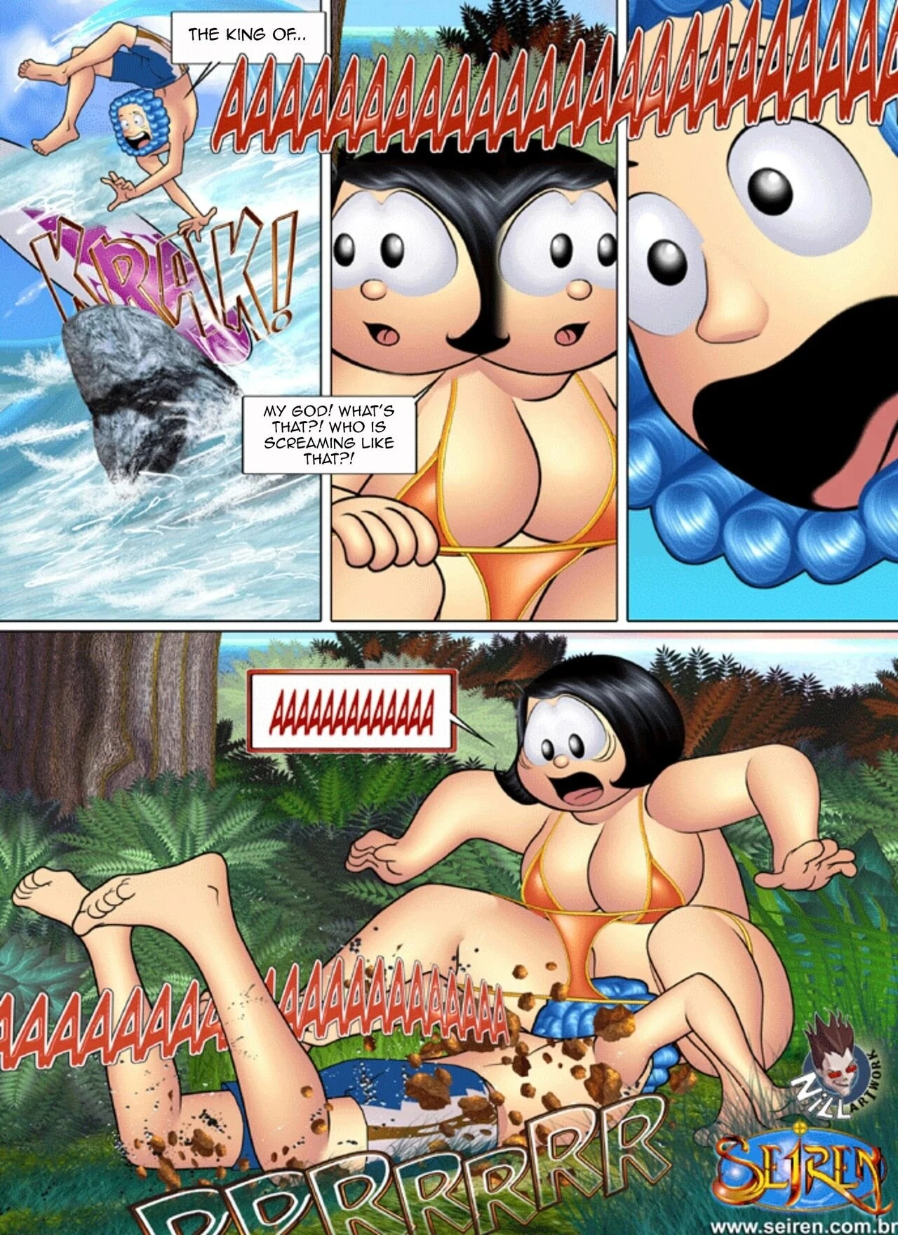 Tiina's Gang - Let's go camping porn comic picture 21