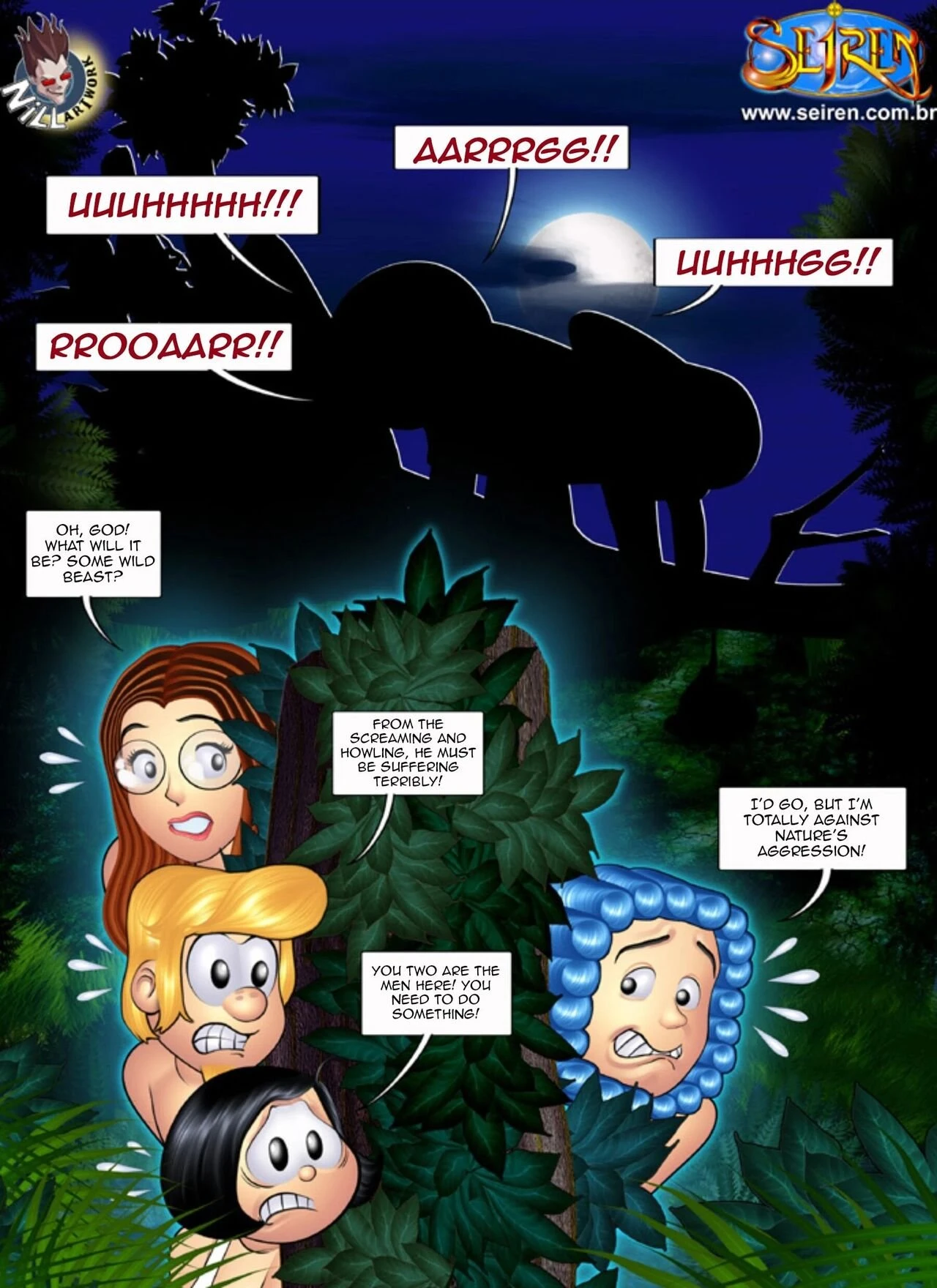 Tiina's Gang - Let's go camping porn comic picture 79
