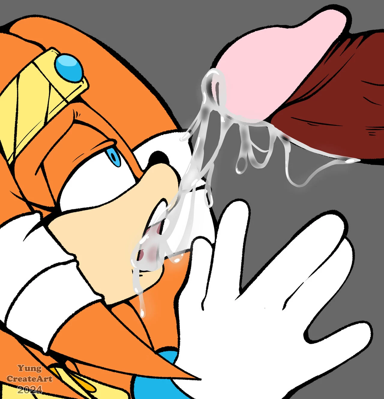 Tikal's wedding preparations porn comic picture 7
