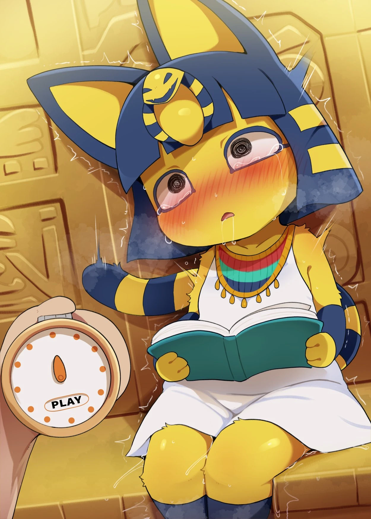 Time Stop - Ankha porn comic picture 11