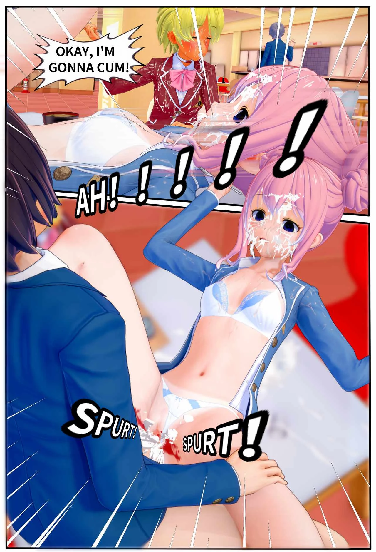 TIME STOP porn comic picture 14