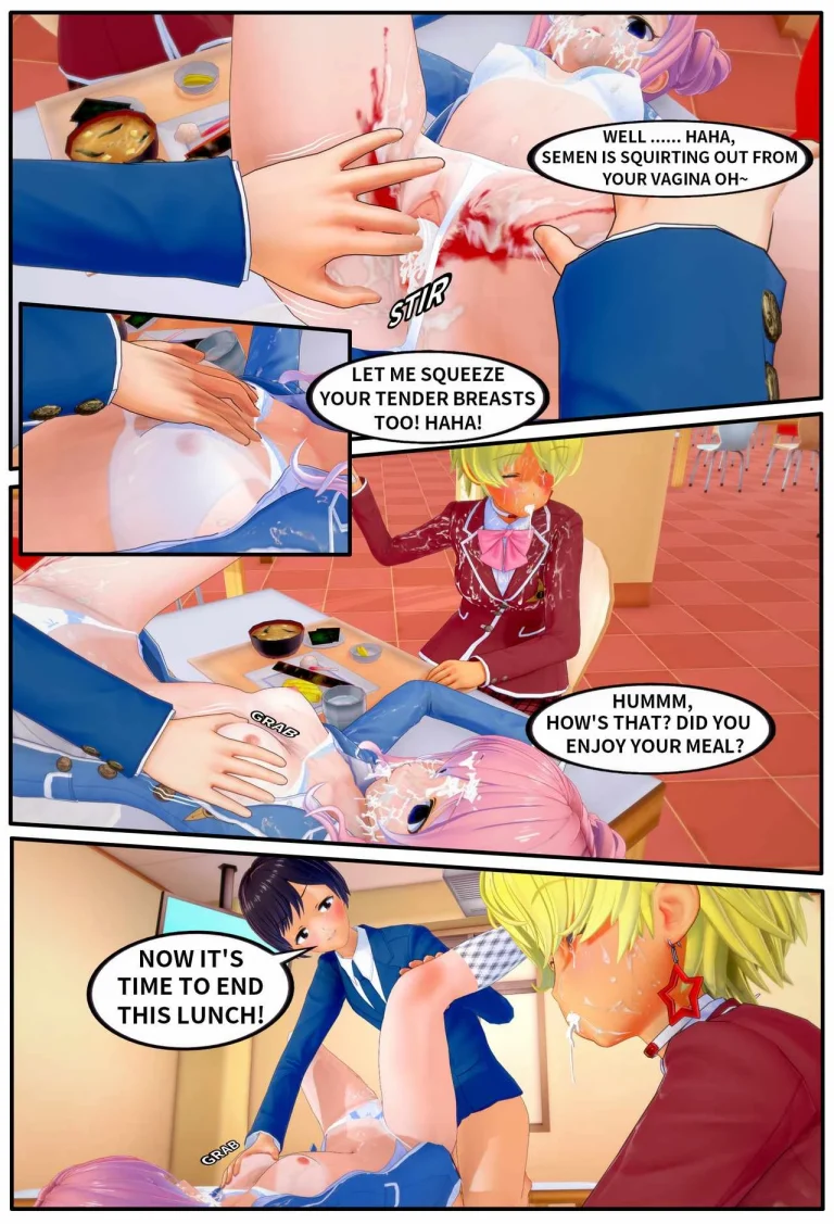 TIME STOP porn comic picture 15