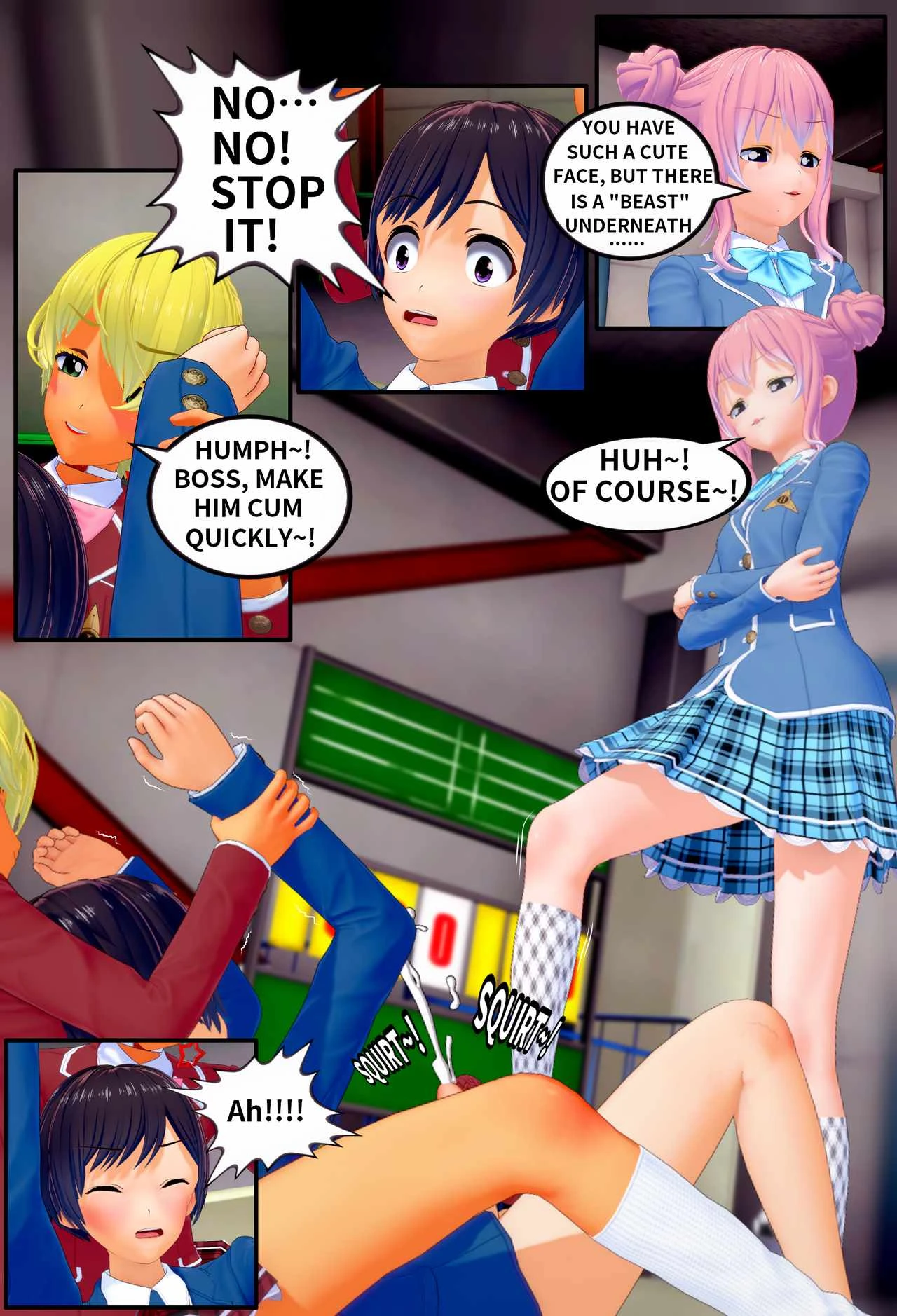 TIME STOP porn comic picture 2