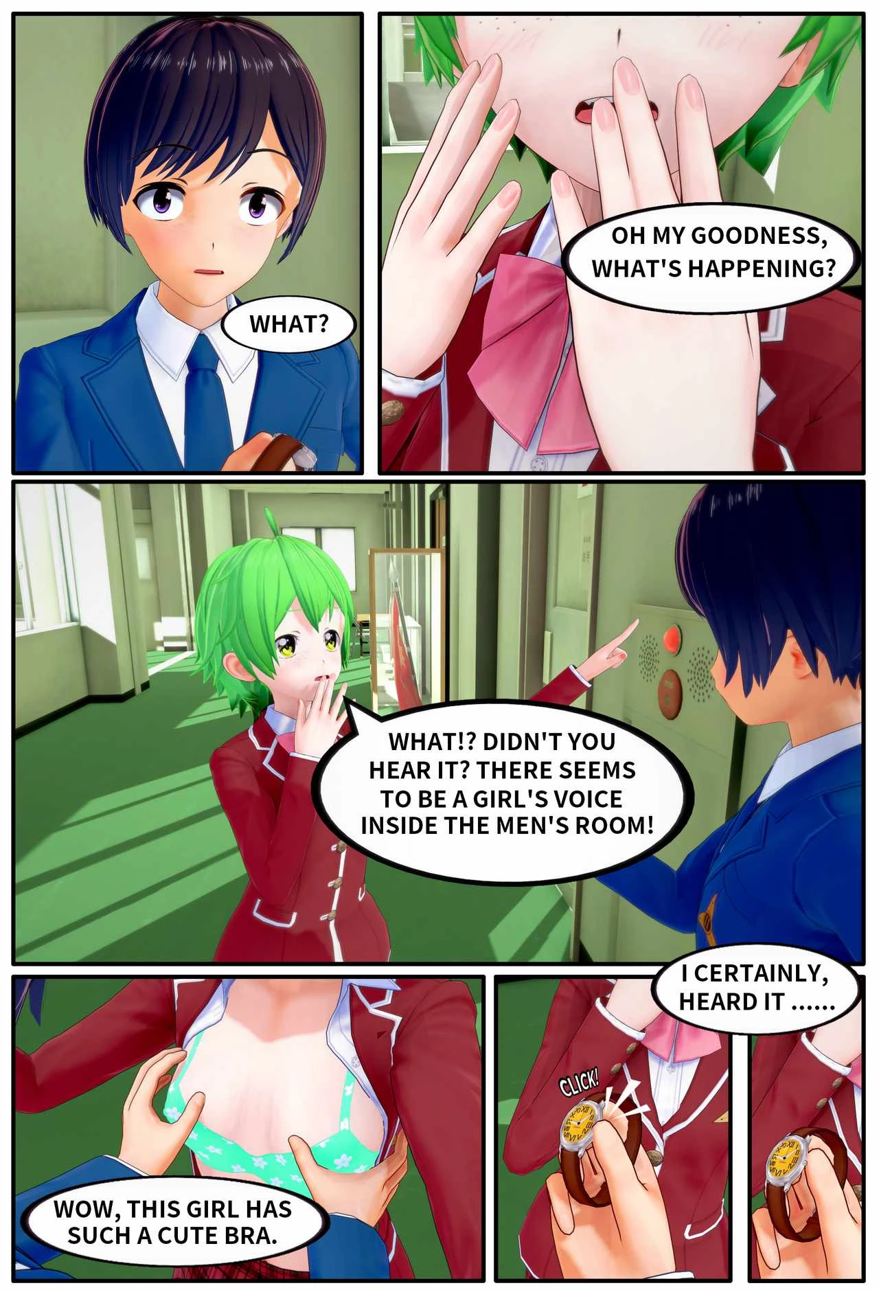 TIME STOP porn comic picture 22