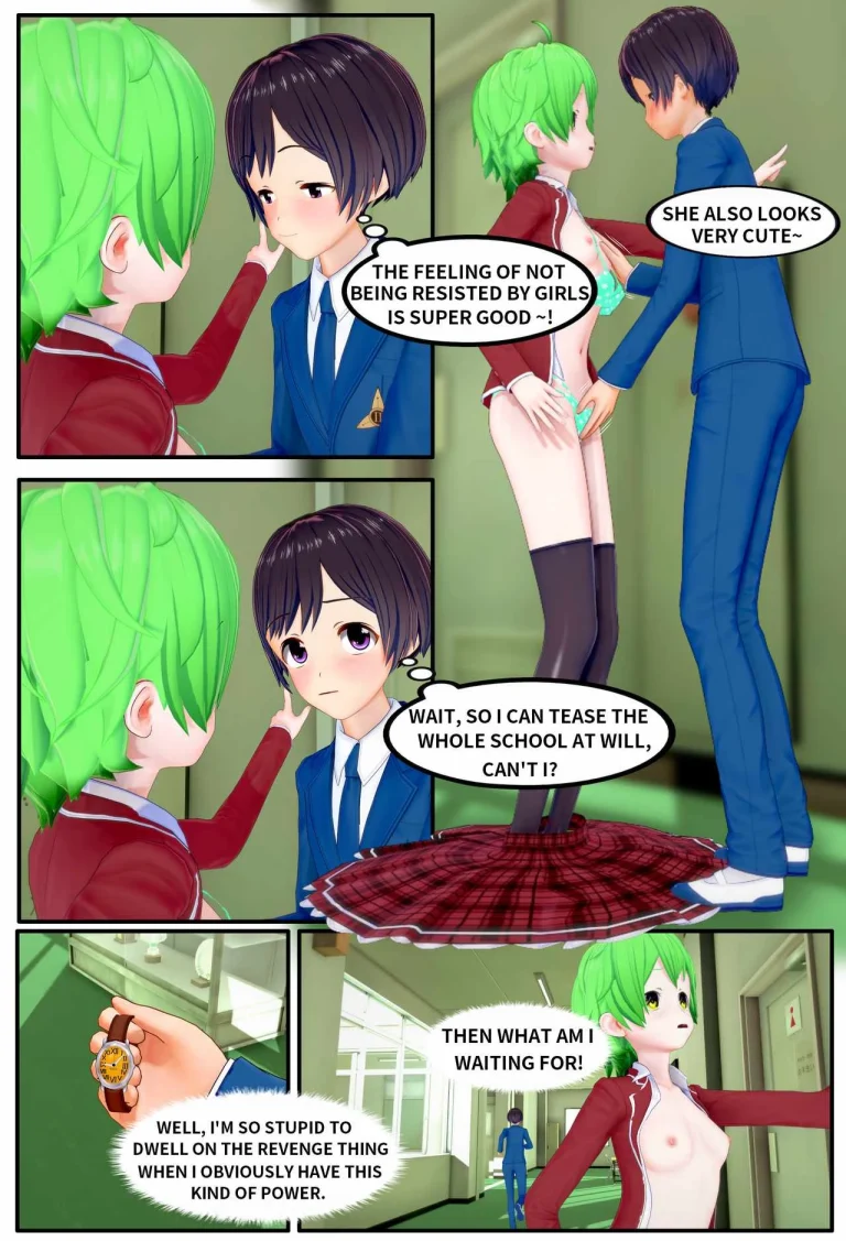 TIME STOP porn comic picture 23