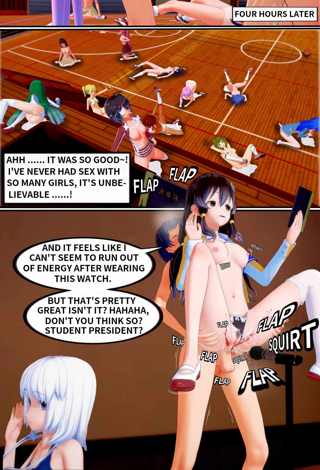 TIME STOP porn comic picture 35