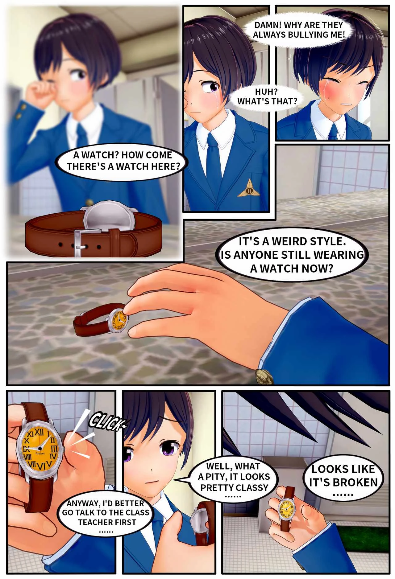 TIME STOP porn comic picture 4