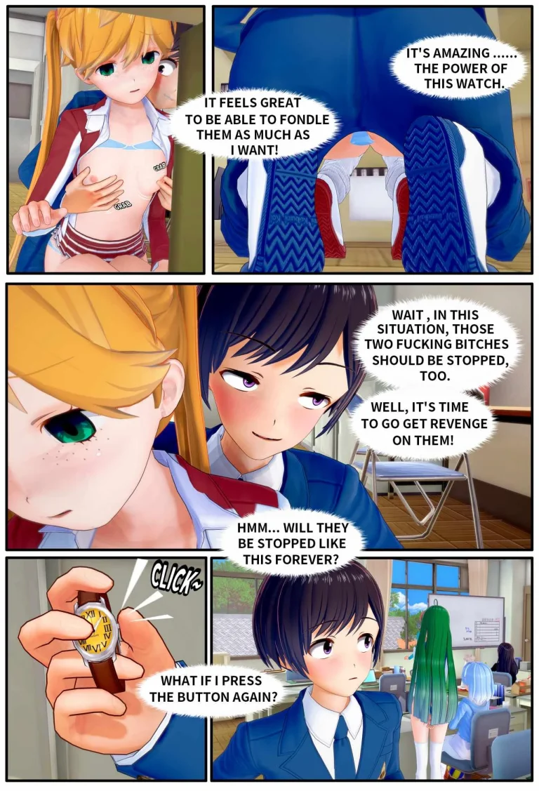 TIME STOP porn comic picture 8