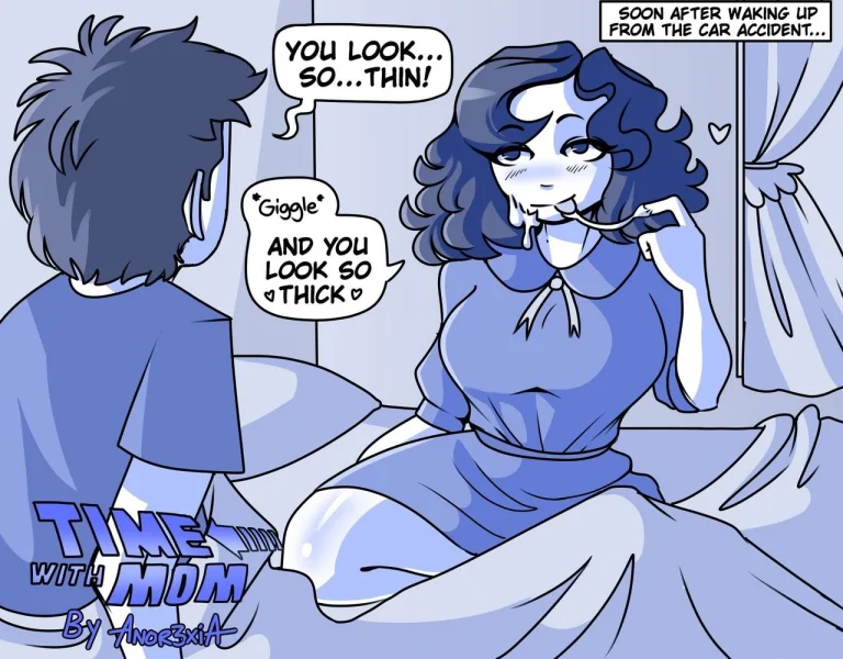 Time with Mom porn comic picture 1