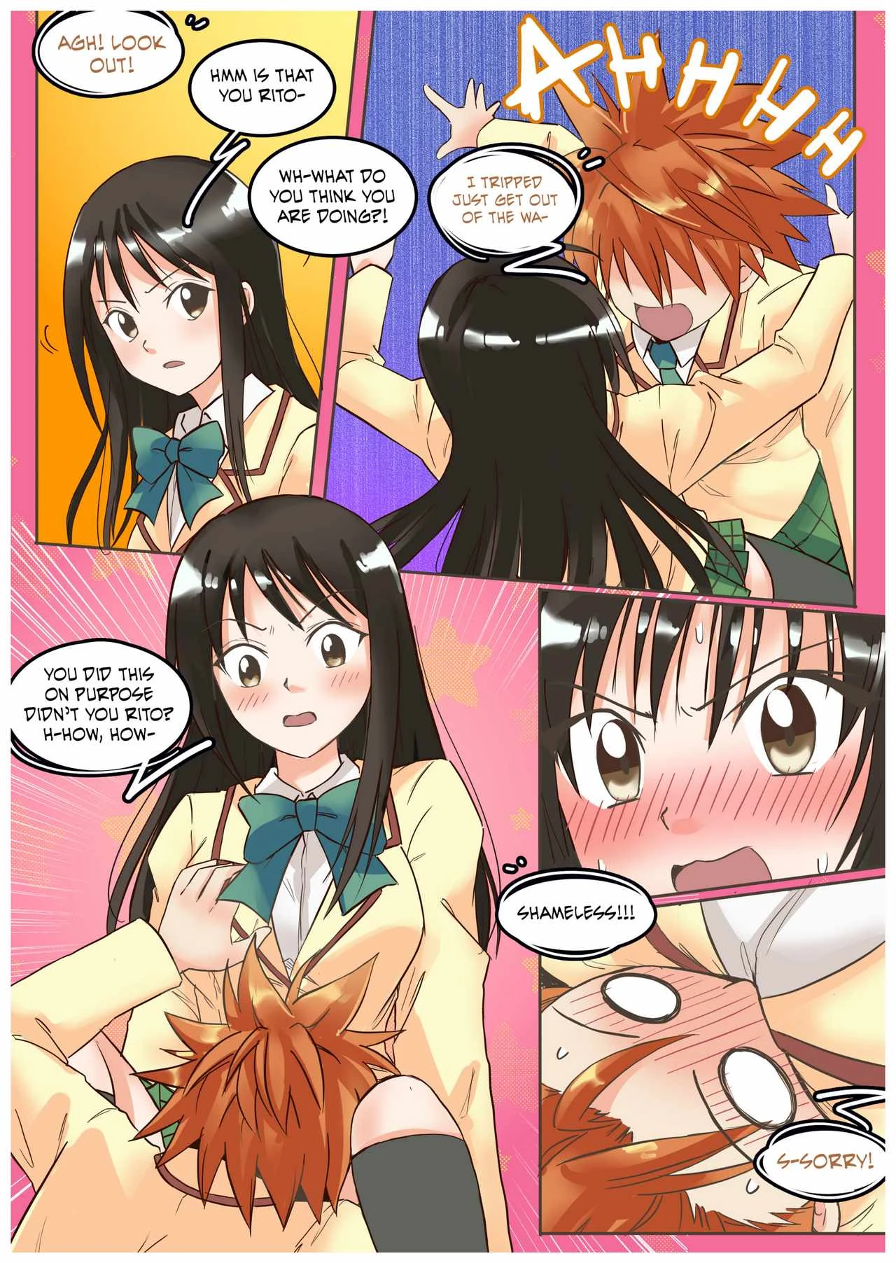 To Love Ru: Double Trouble porn comic picture 10
