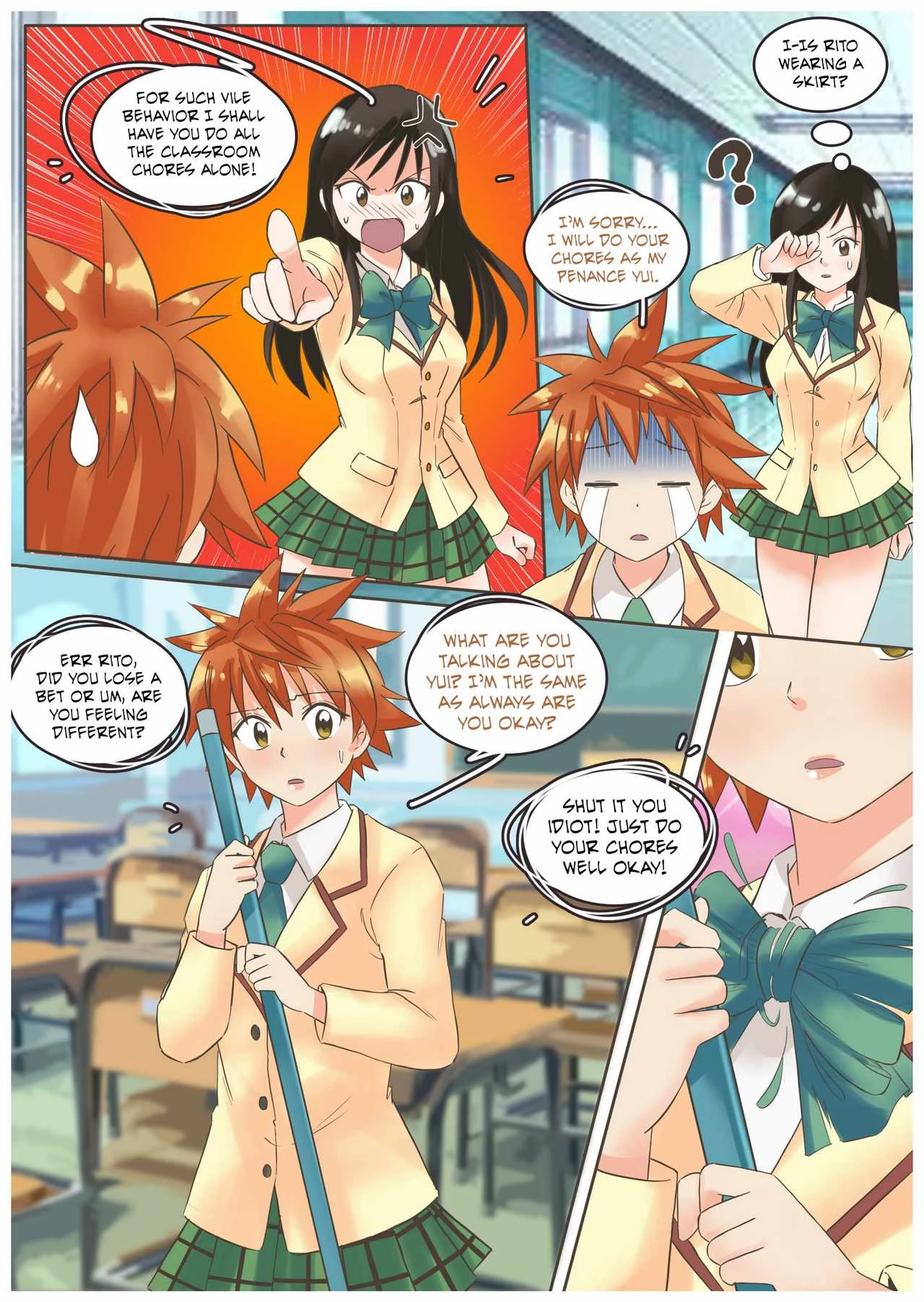 To Love Ru: Double Trouble porn comic picture 11