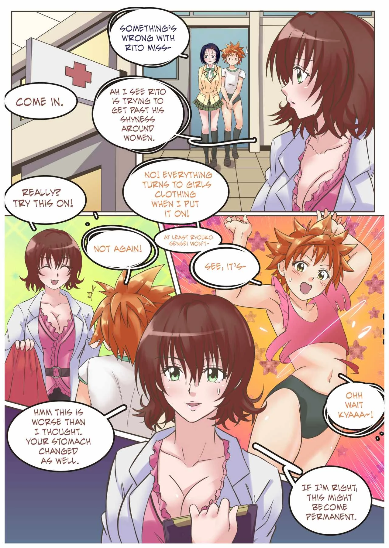 To Love Ru: Double Trouble porn comic picture 18