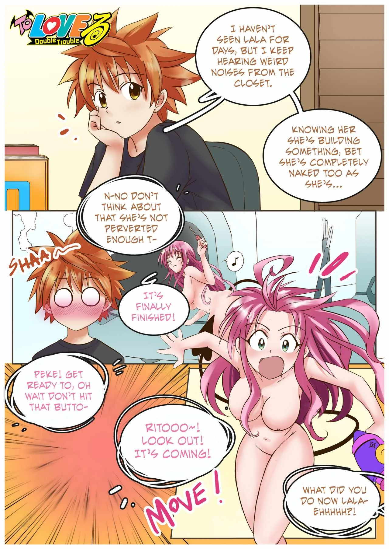 To Love Ru: Double Trouble porn comic picture 2