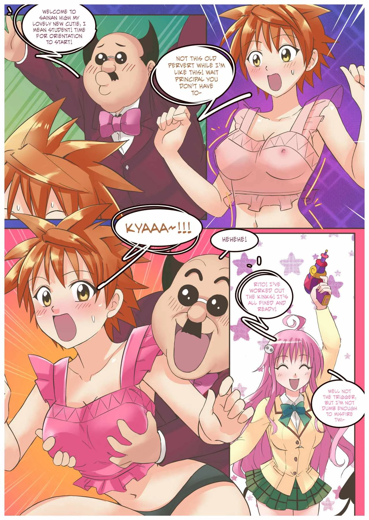 To Love Ru: Double Trouble porn comic picture 20