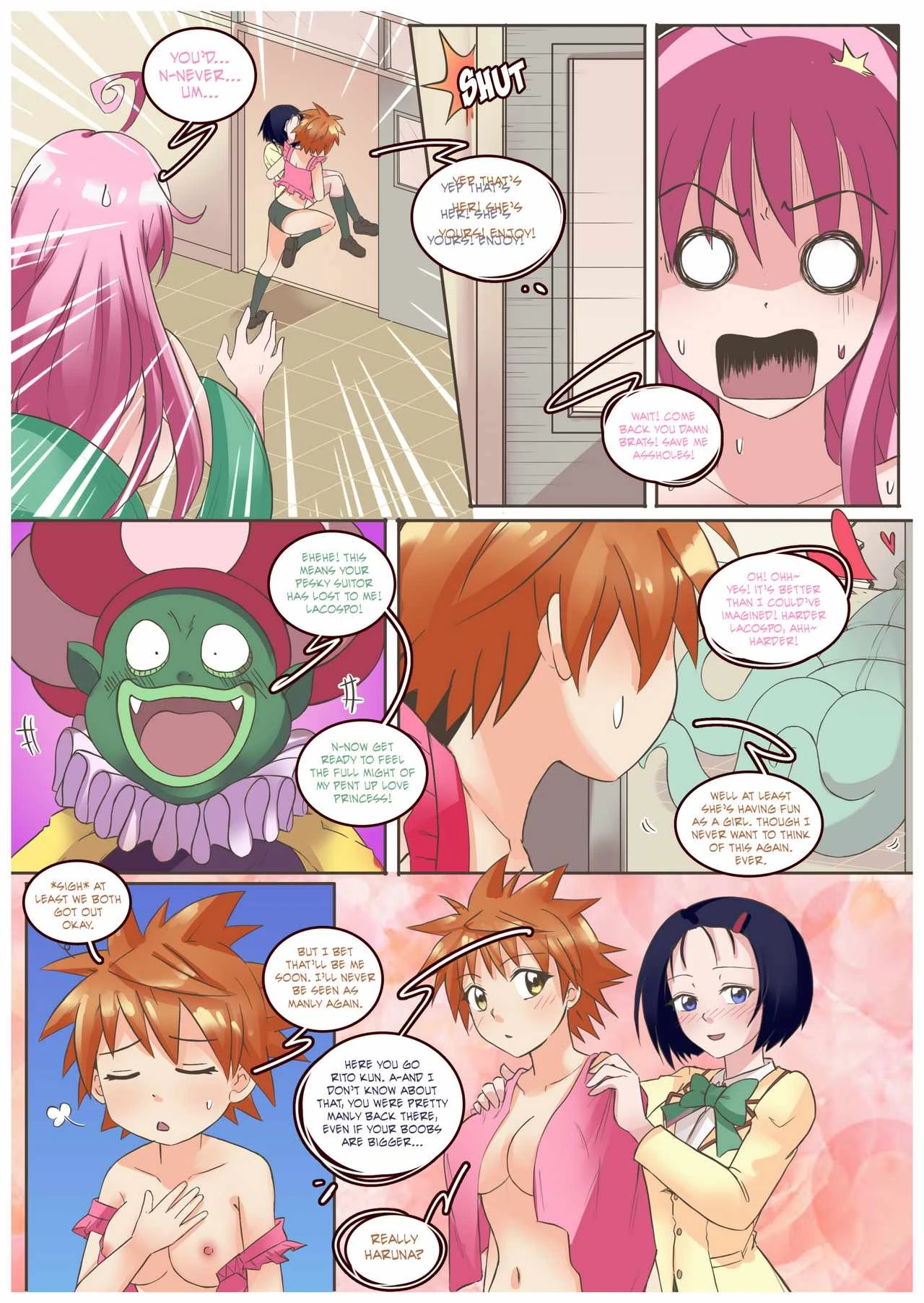 To Love Ru: Double Trouble porn comic picture 26