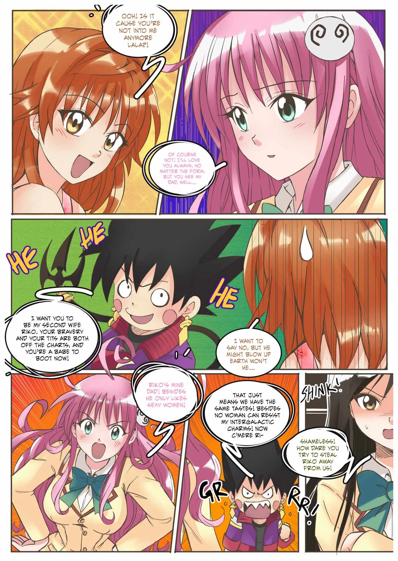 To Love Ru: Double Trouble porn comic picture 33
