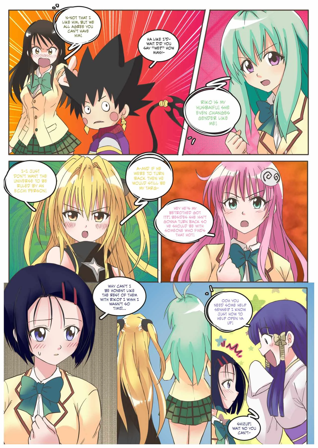 To Love Ru: Double Trouble porn comic picture 34