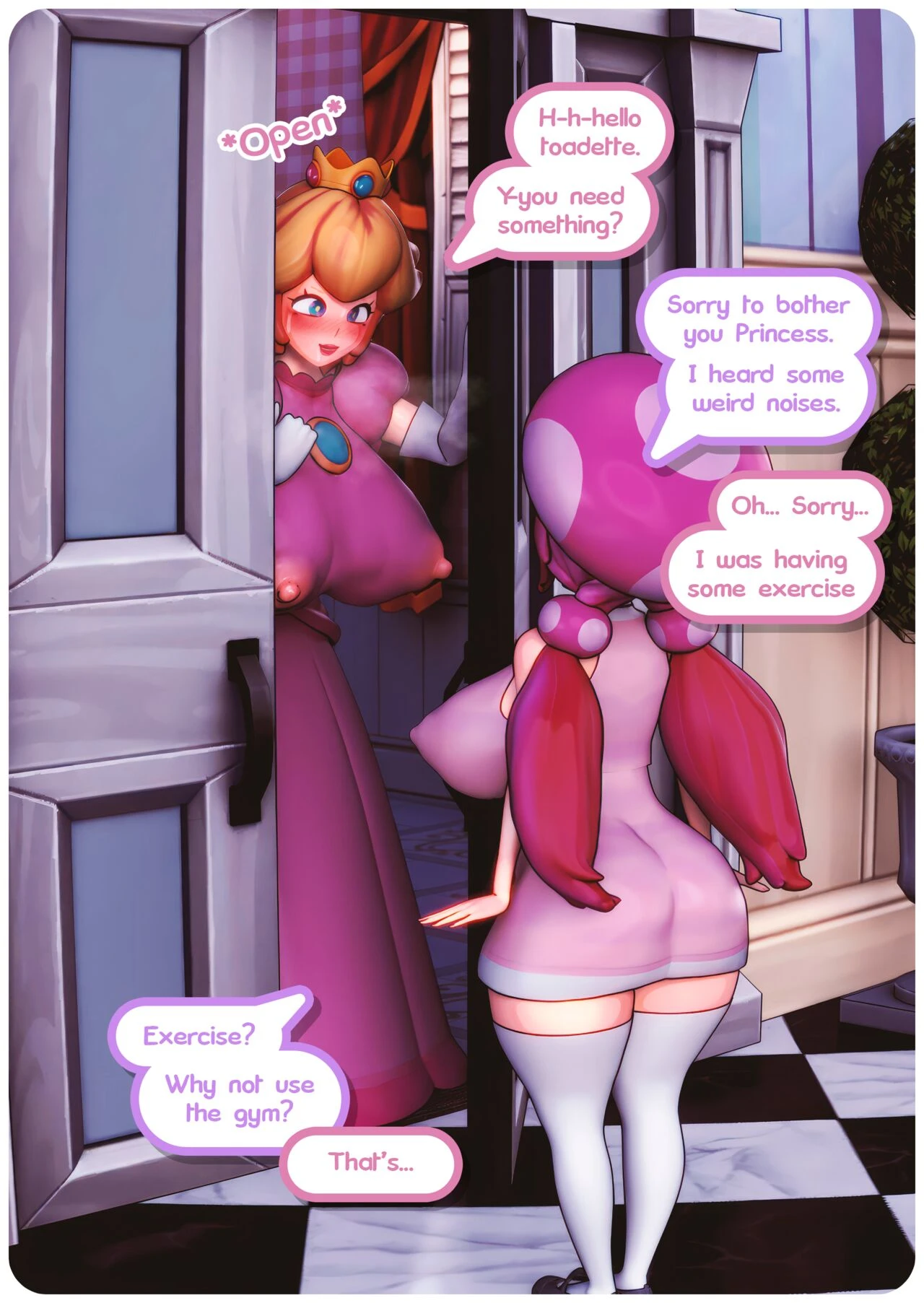 Toadstool Story porn comic picture 13