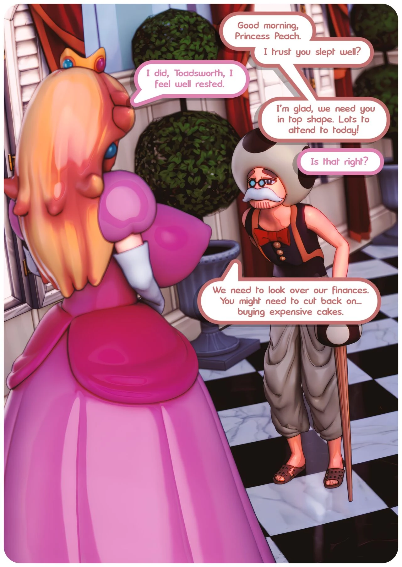 Toadstool Story porn comic picture 2