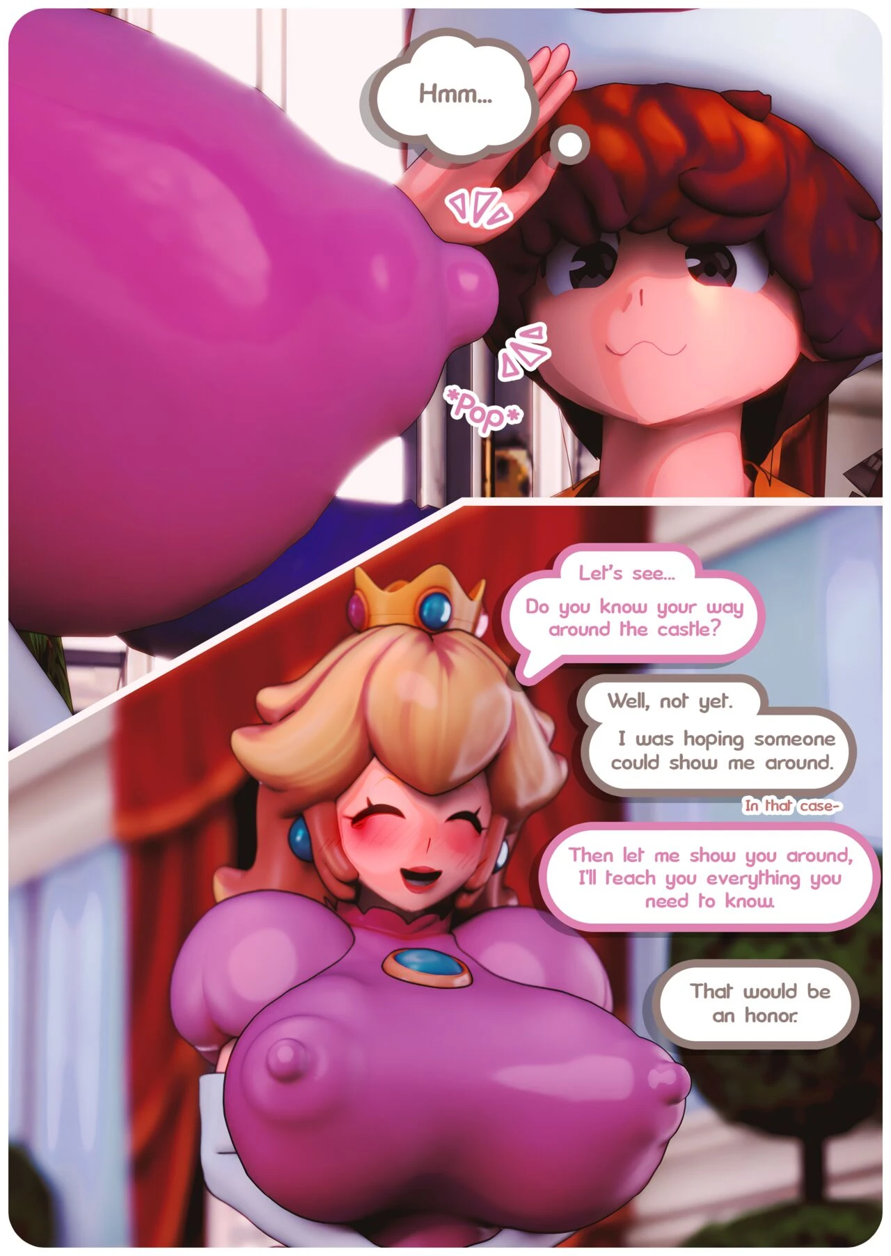 Toadstool Story porn comic picture 7