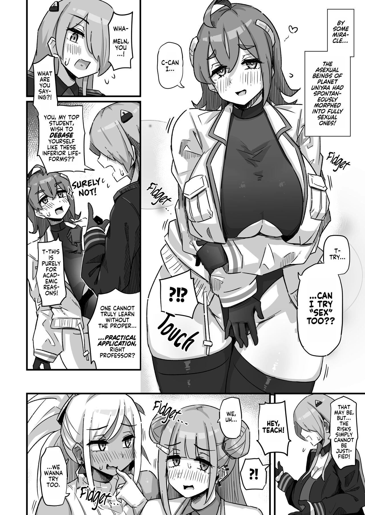 Today's Lesson is Observation of the Breeding Activities of Earthlings | Kyou no Jugyou wa, Chikyuujin no Hanshoku Katsudou no Kansatsu desu porn comic picture 27