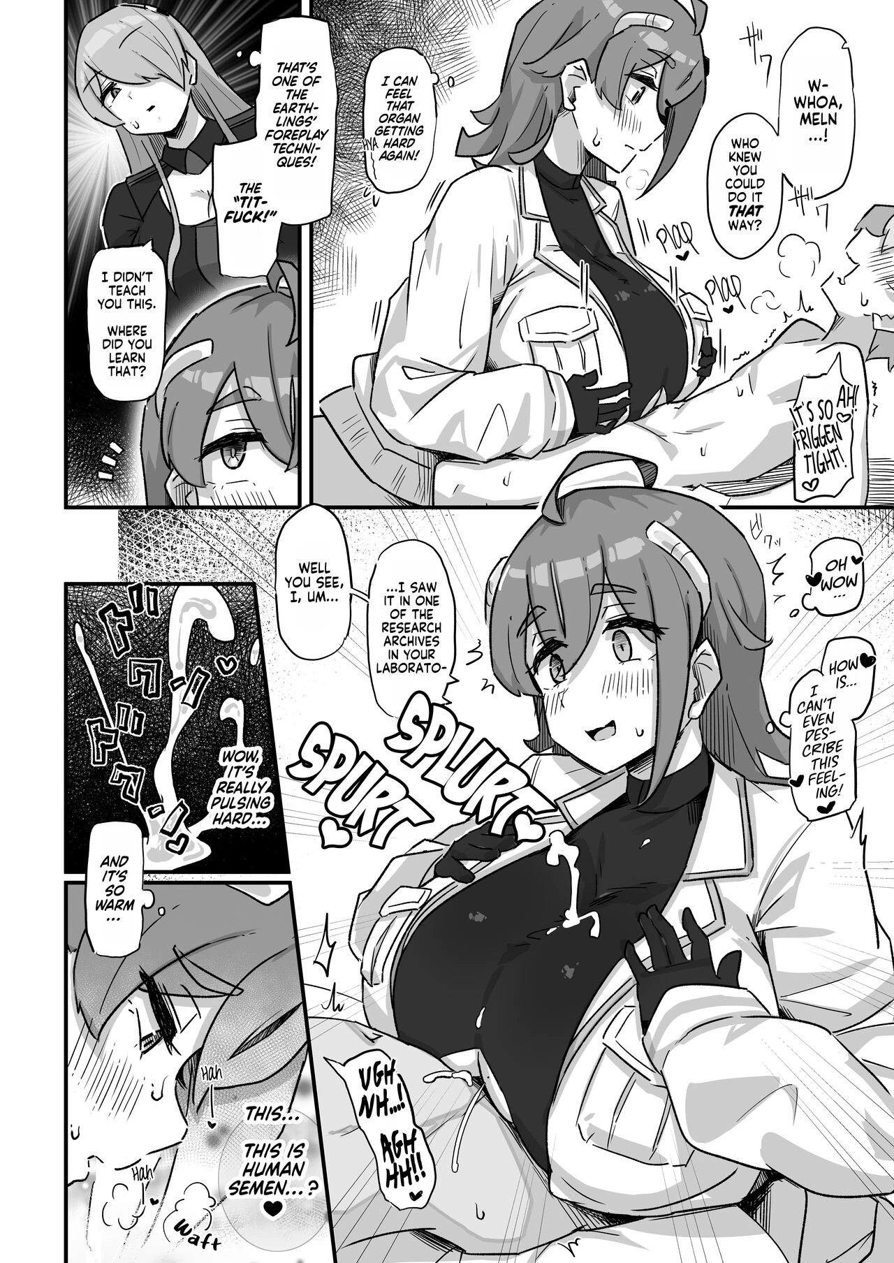 Today's Lesson is Observation of the Breeding Activities of Earthlings | Kyou no Jugyou wa, Chikyuujin no Hanshoku Katsudou no Kansatsu desu porn comic picture 29