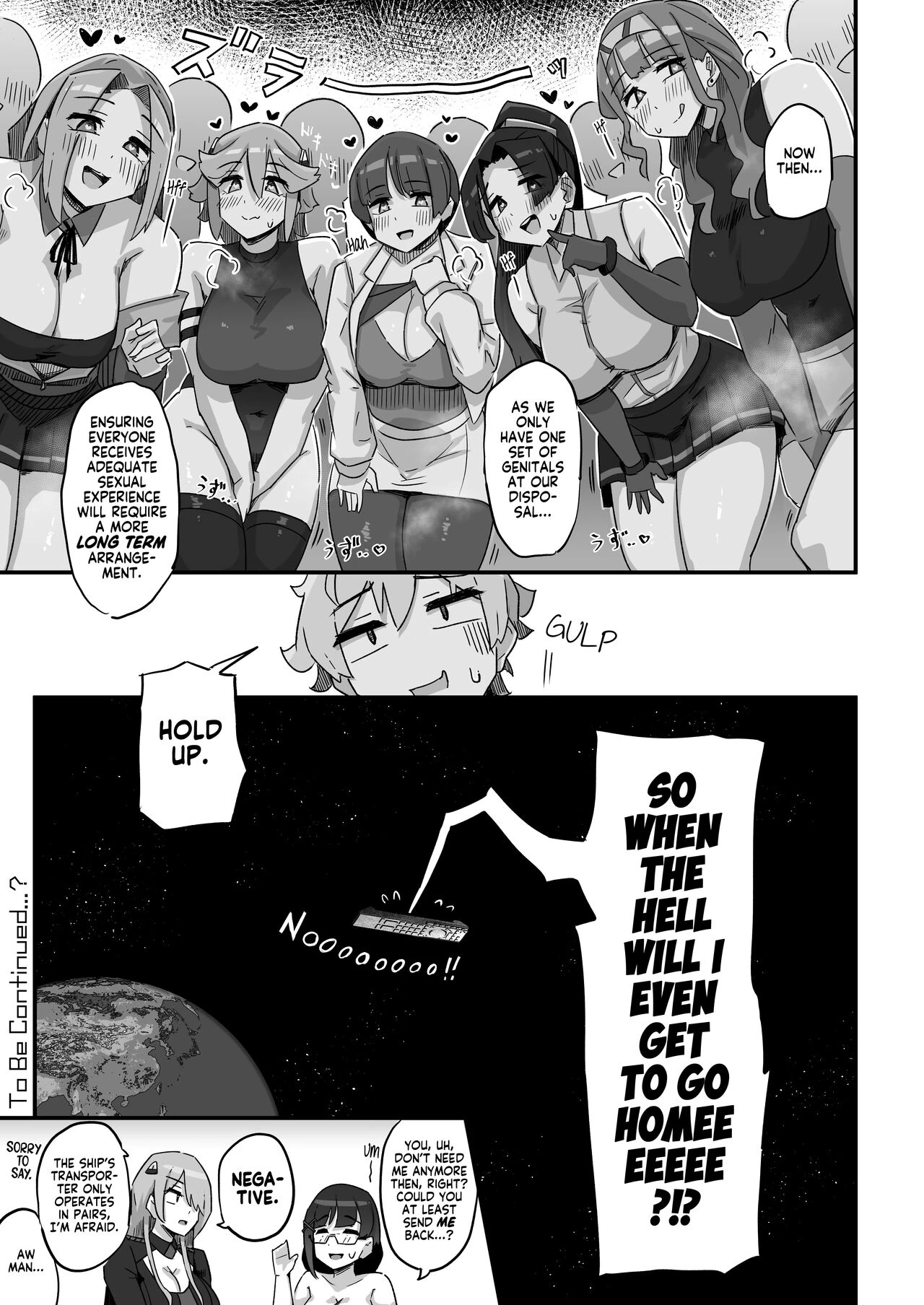 Today's Lesson is Observation of the Breeding Activities of Earthlings | Kyou no Jugyou wa, Chikyuujin no Hanshoku Katsudou no Kansatsu desu porn comic picture 48
