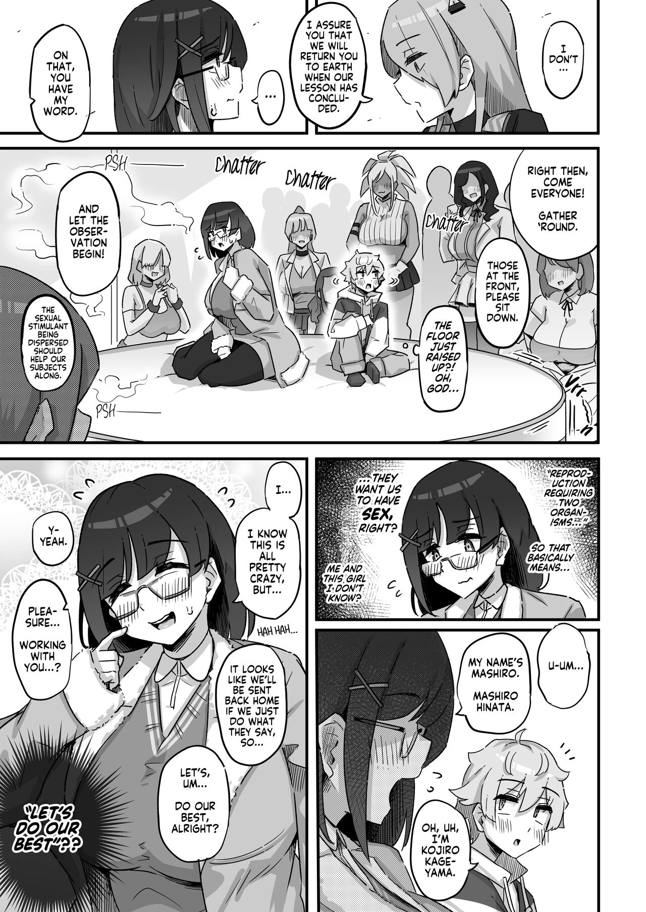 Today's Lesson is Observation of the Breeding Activities of Earthlings | Kyou no Jugyou wa, Chikyuujin no Hanshoku Katsudou no Kansatsu desu porn comic picture 8