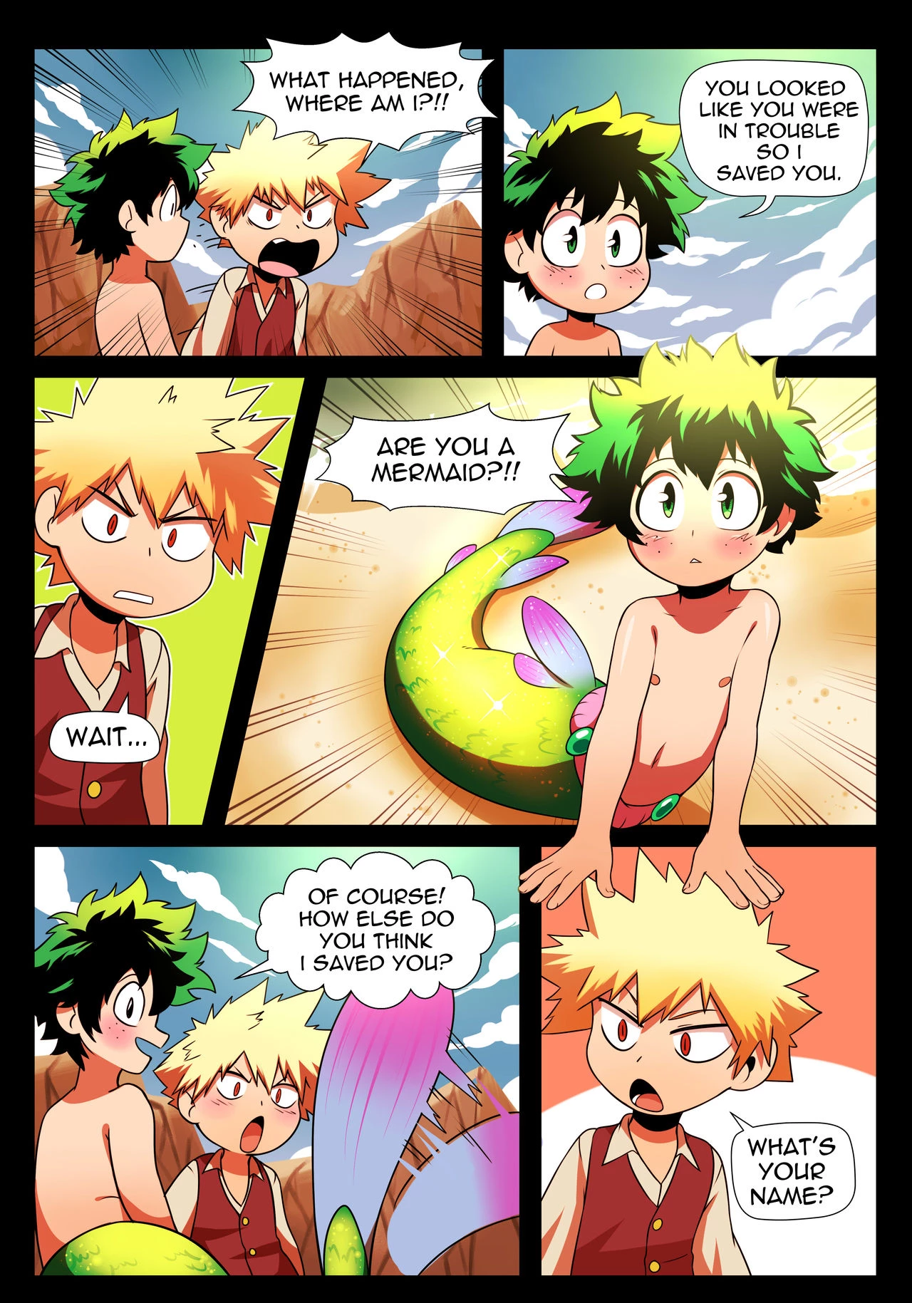 TodoBakuDeku porn comic picture 2
