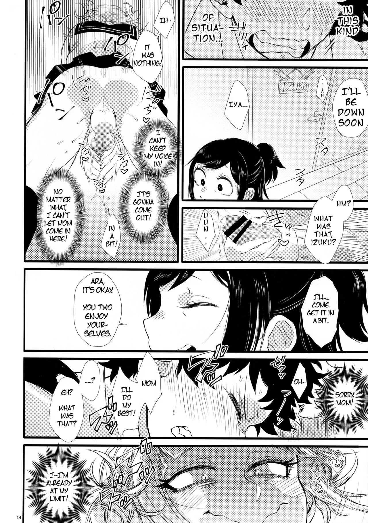 Toga-chan to Deku-kun | Toga-chan & Deku-kun porn comic picture 13