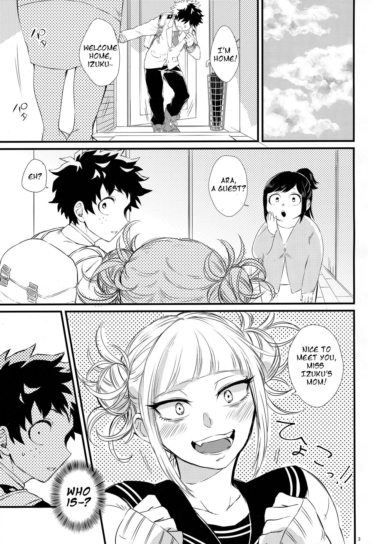 Toga-chan to Deku-kun | Toga-chan & Deku-kun porn comic picture 2