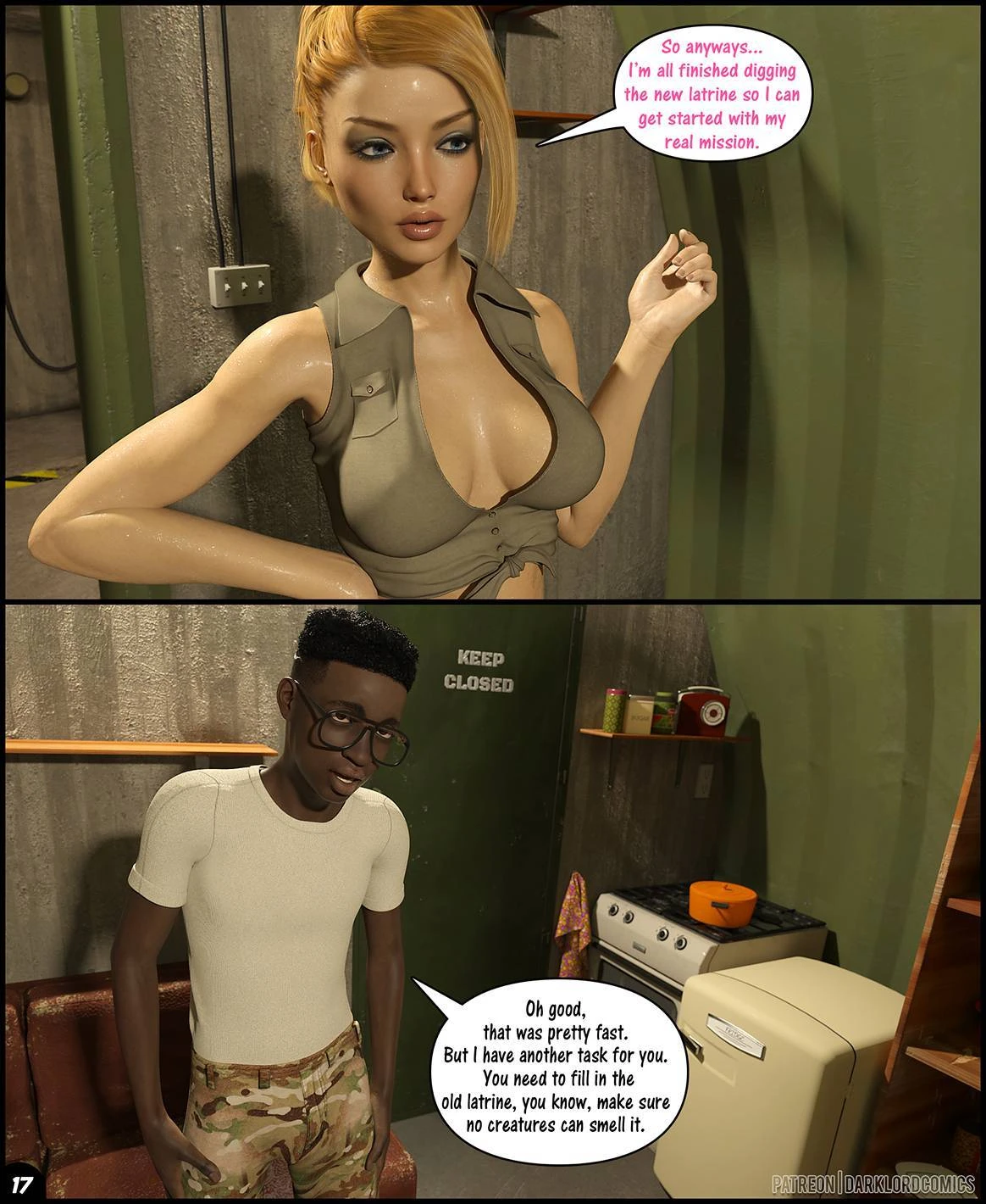 TOGETHER IN THE ARMY NOW 2 porn comic picture 18