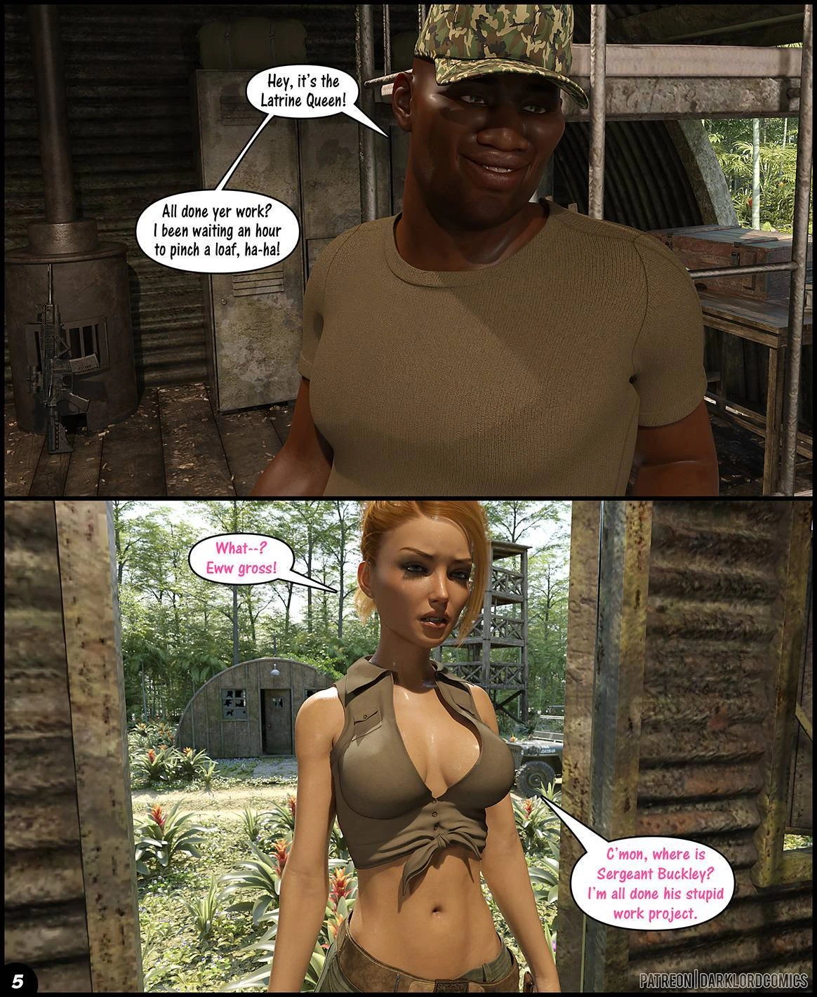 TOGETHER IN THE ARMY NOW 2 porn comic picture 6