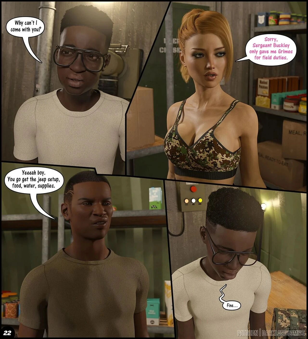 Together In The Army Now 3 porn comic picture 23