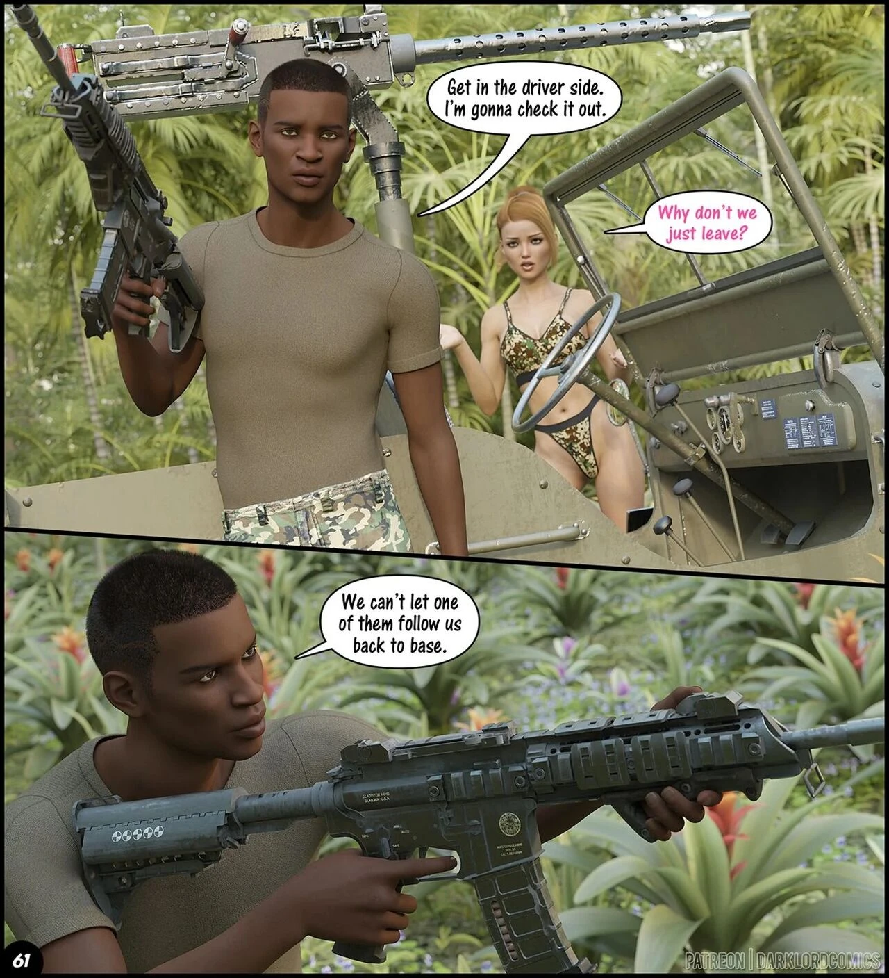 Together In The Army Now 3 porn comic picture 62