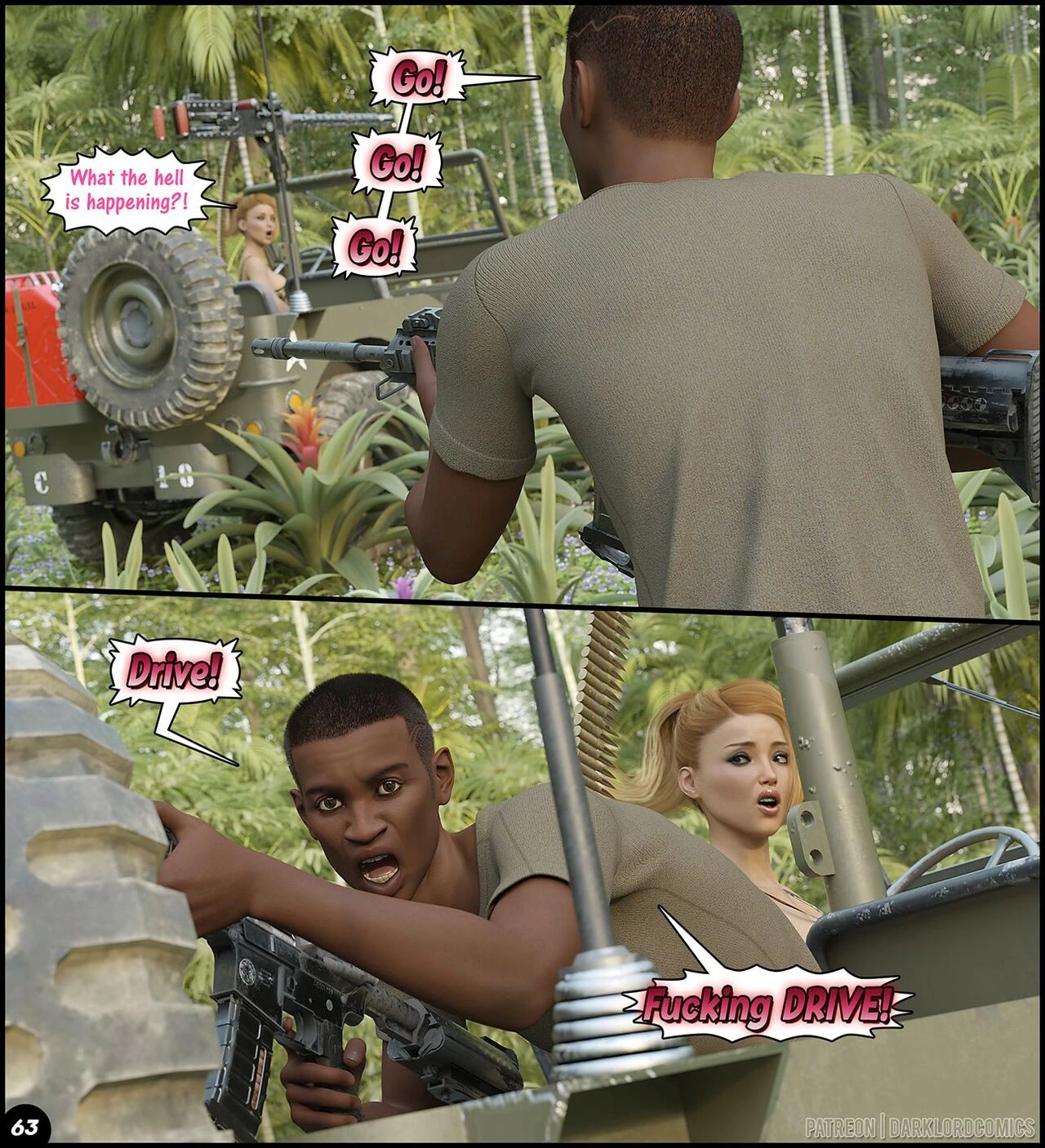 Together In The Army Now 3 porn comic picture 64