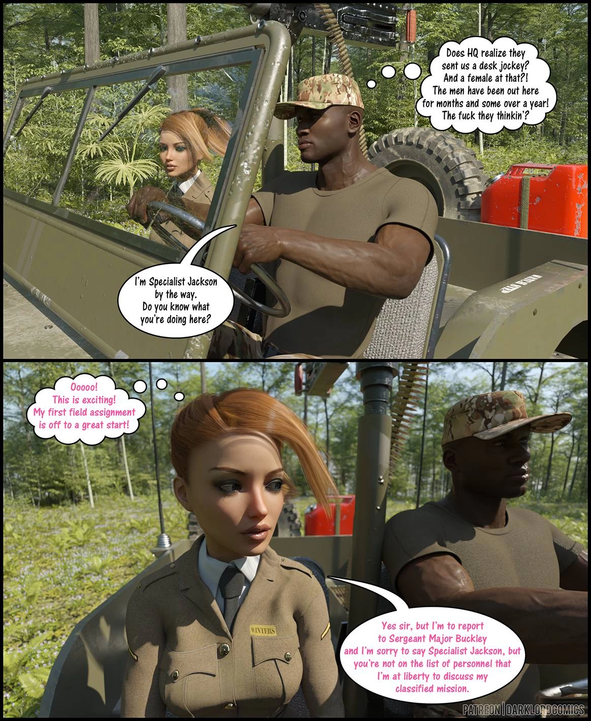 Together In The Army Now porn comic picture 10